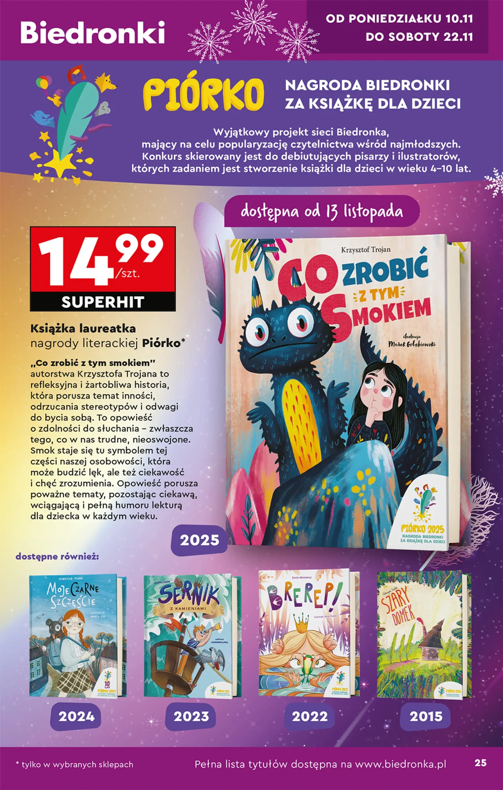 Page 27 of Aktuálny biedronka leták platný od soboty 08.11 do 01.12