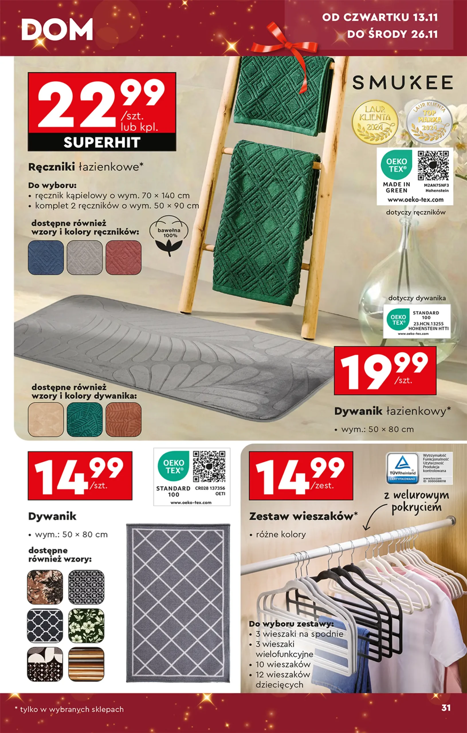 Page 33 of Aktuálny biedronka leták platný od soboty 08.11 do 01.12