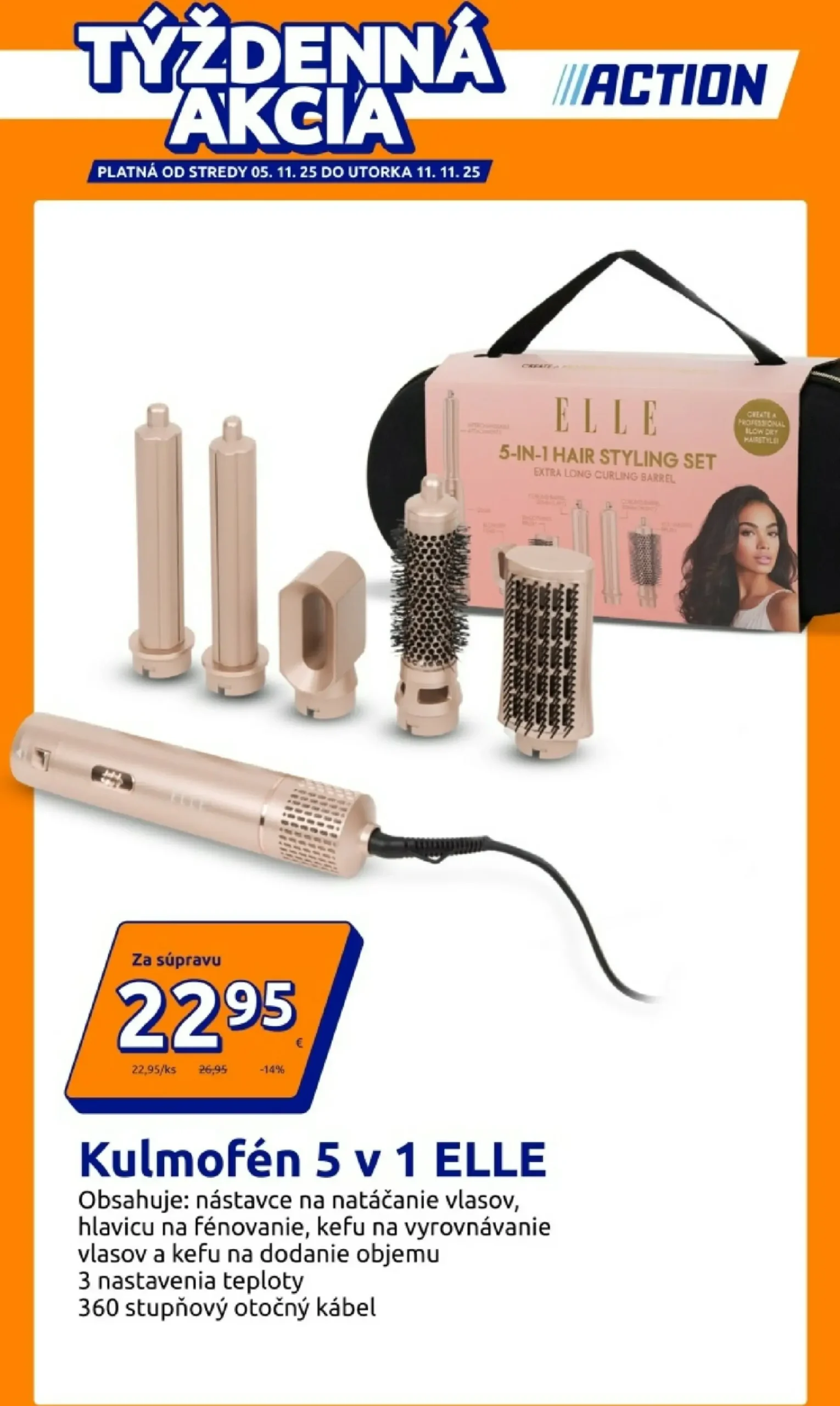 Aktuálny action leták platný od stredy 05.11 do 11.11
