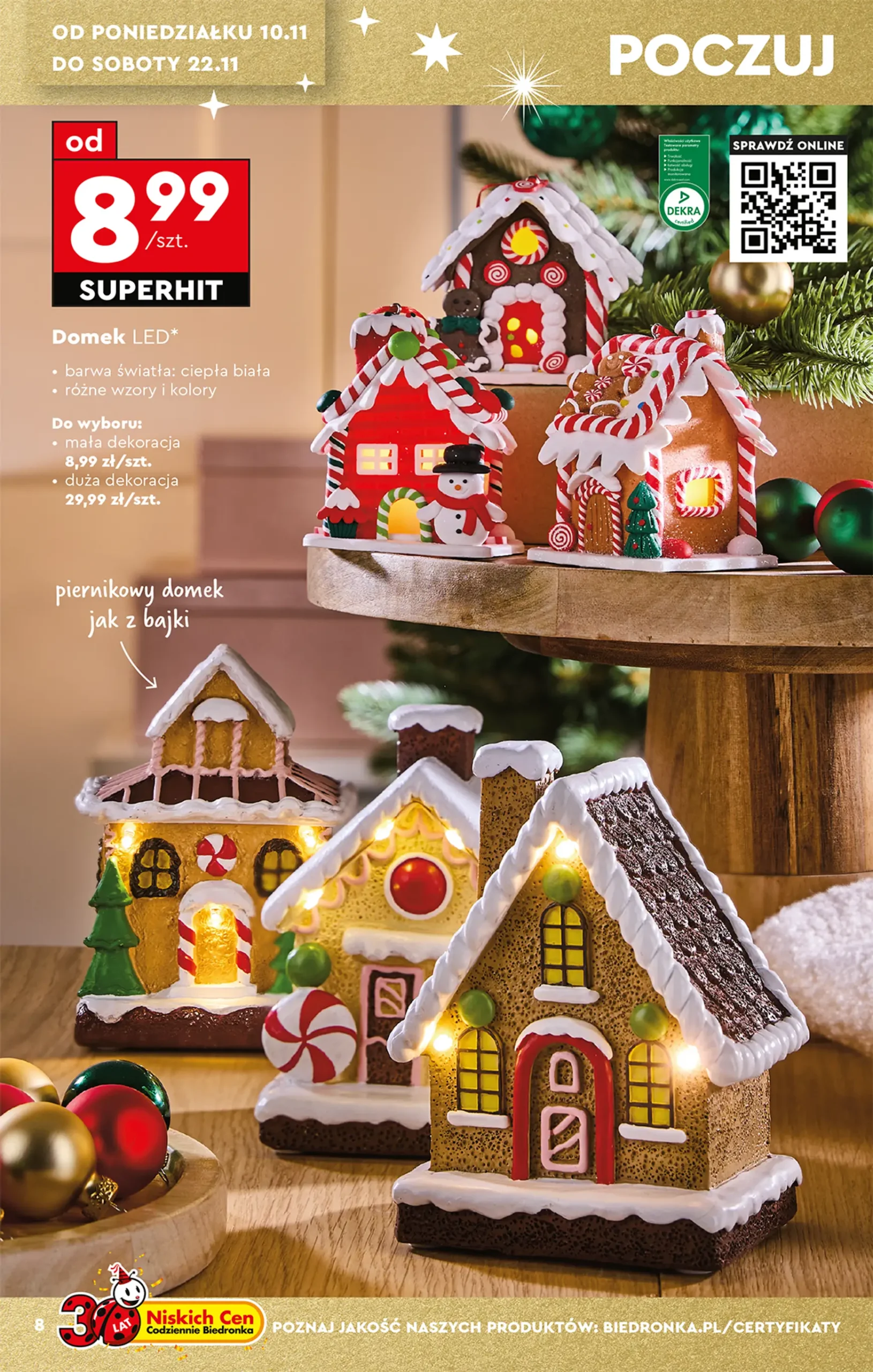 Page 10 of Aktuálny biedronka leták platný od soboty 08.11 do 01.12