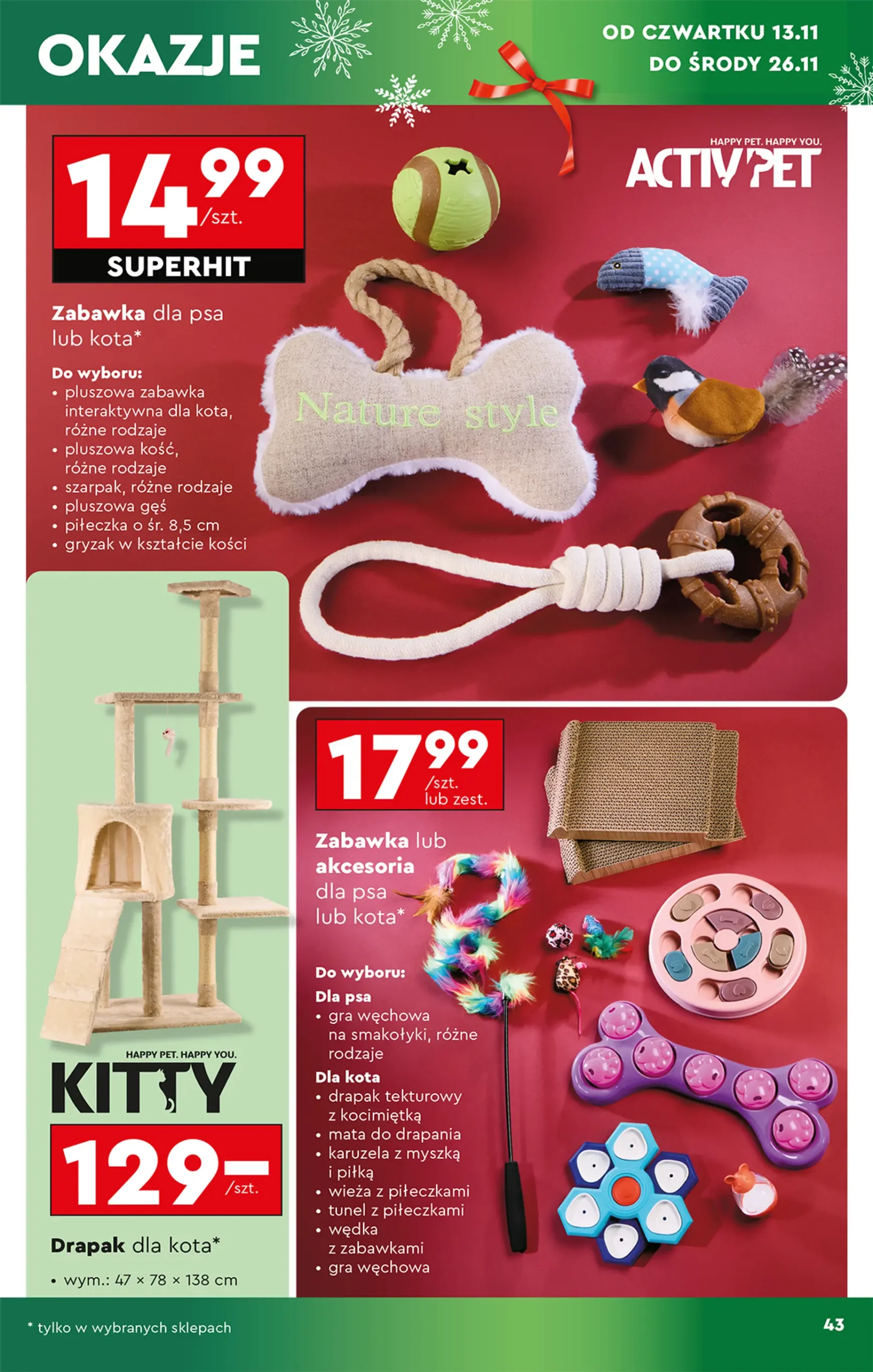 Page 45 of Aktuálny biedronka leták platný od soboty 08.11 do 01.12