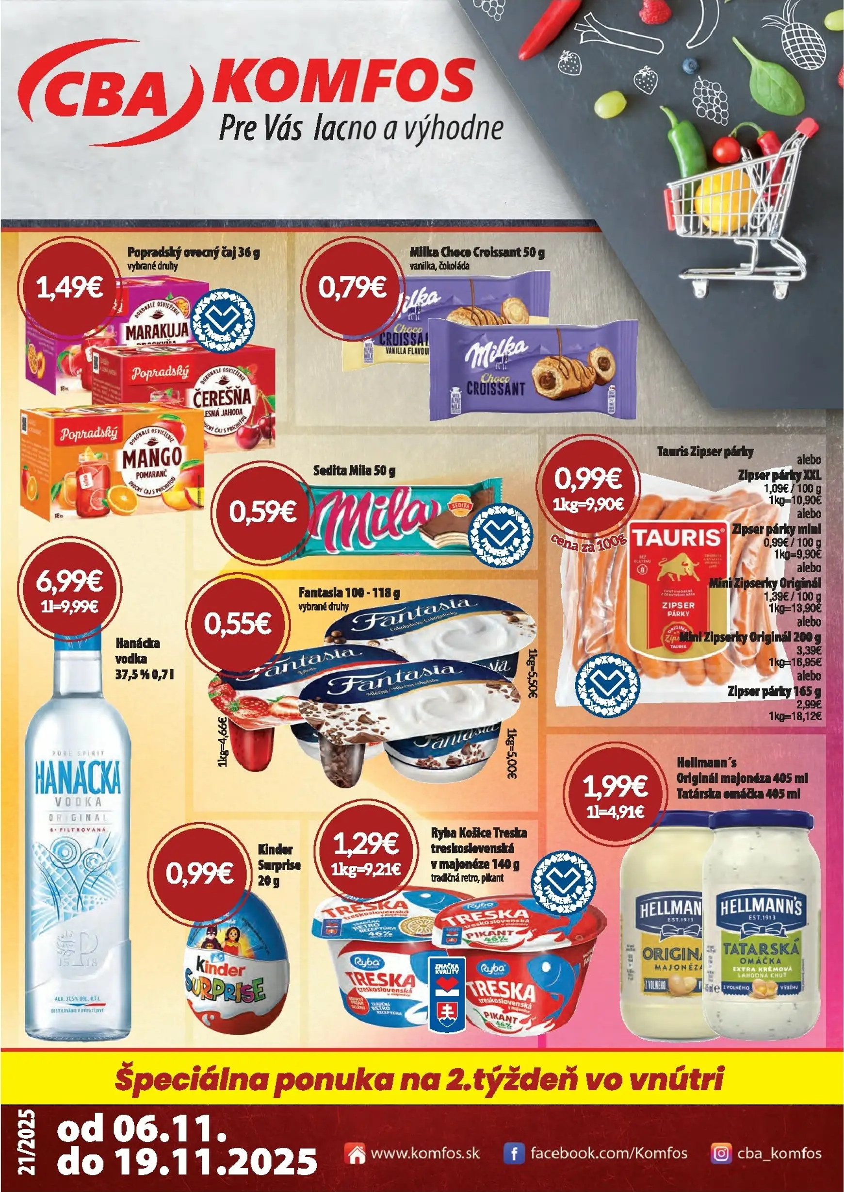Aktuálny cba leták platný od štvrtka 06.11 do 19.11