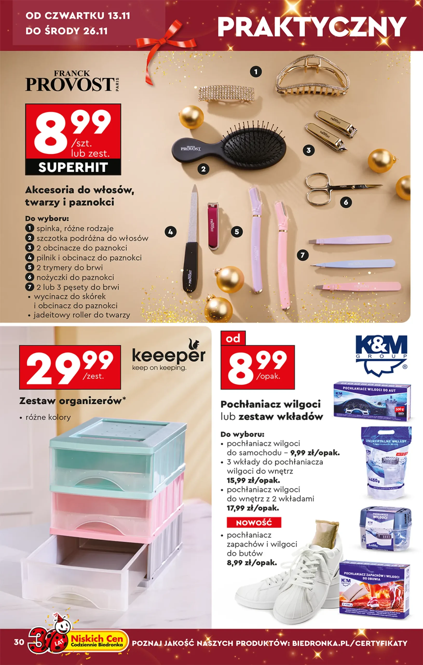 Page 32 of Aktuálny biedronka leták platný od soboty 08.11 do 01.12