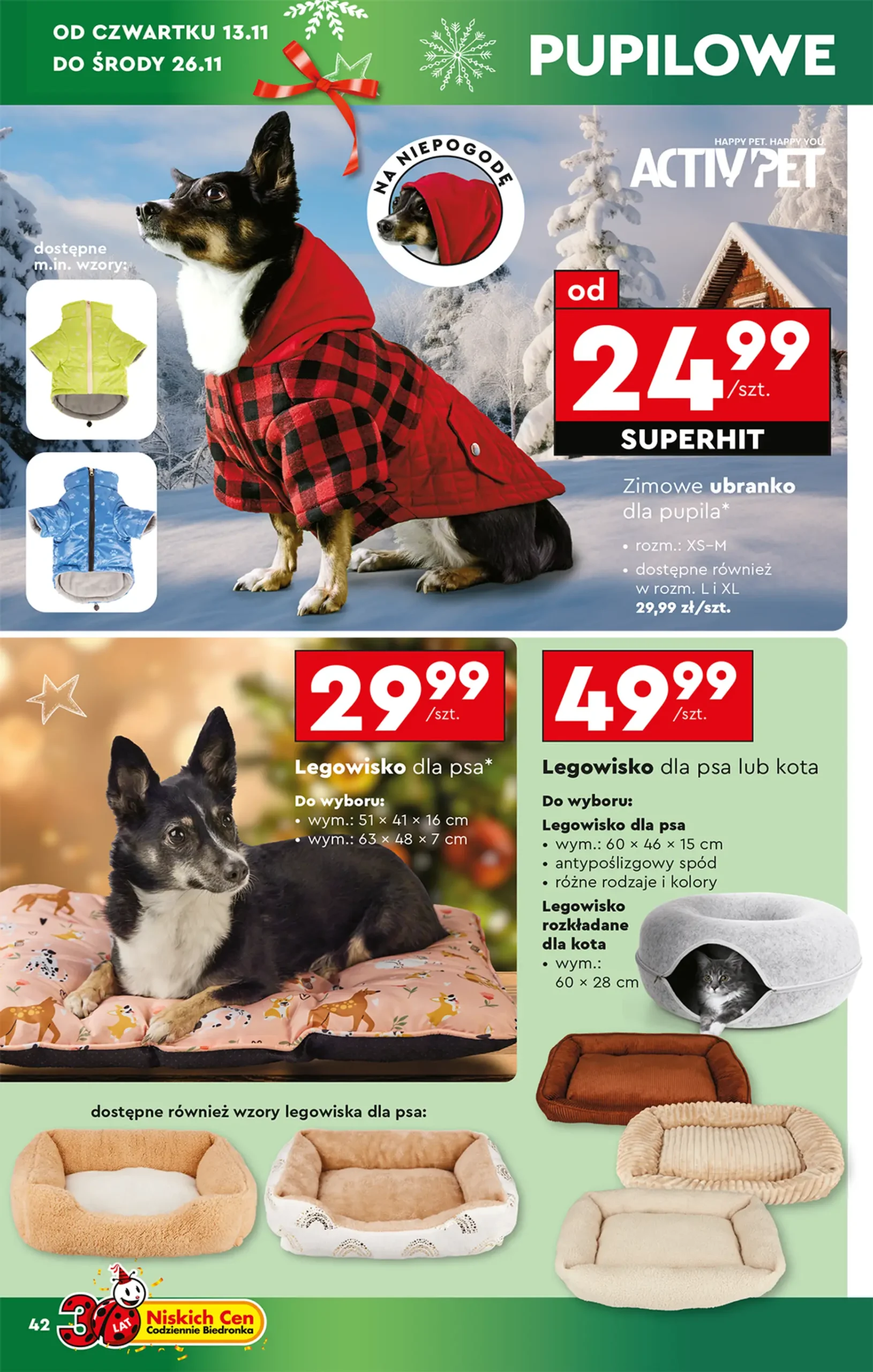 Page 44 of Aktuálny biedronka leták platný od soboty 08.11 do 01.12