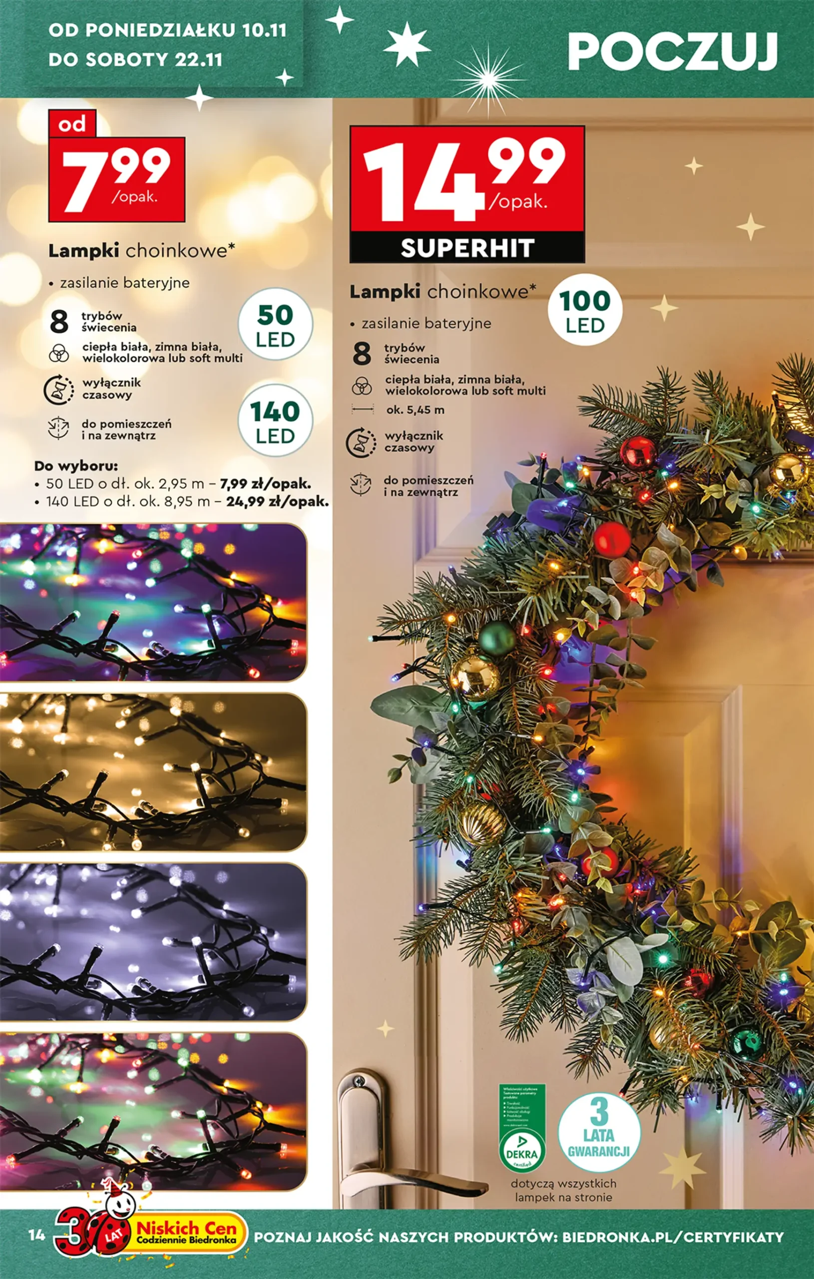 Page 16 of Aktuálny biedronka leták platný od soboty 08.11 do 01.12