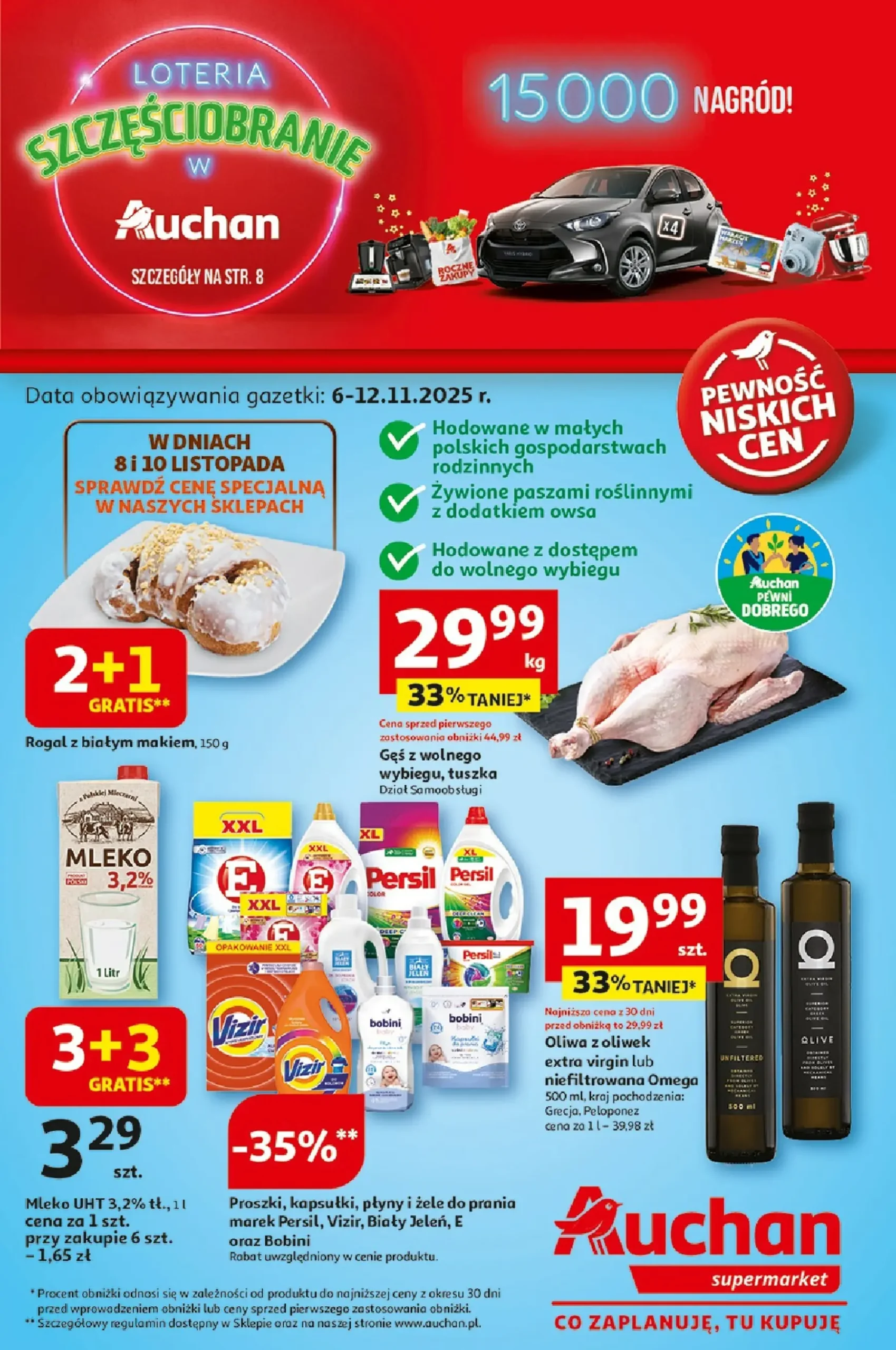 Page 1 of Aktuálny auchan-polsko leták platný od štvrtka 06.11 do 12.11