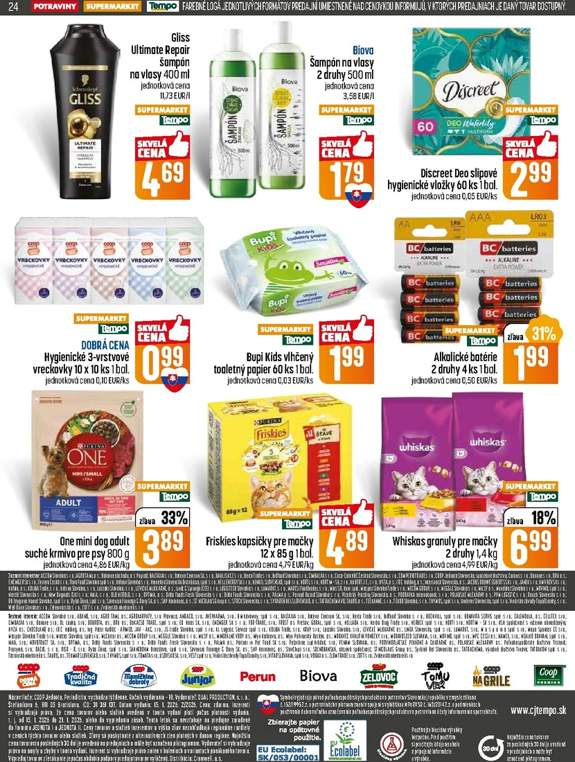 Page 24 of Aktuálny coop-jednota leták platný od štvrtka 15.01 do 21.01