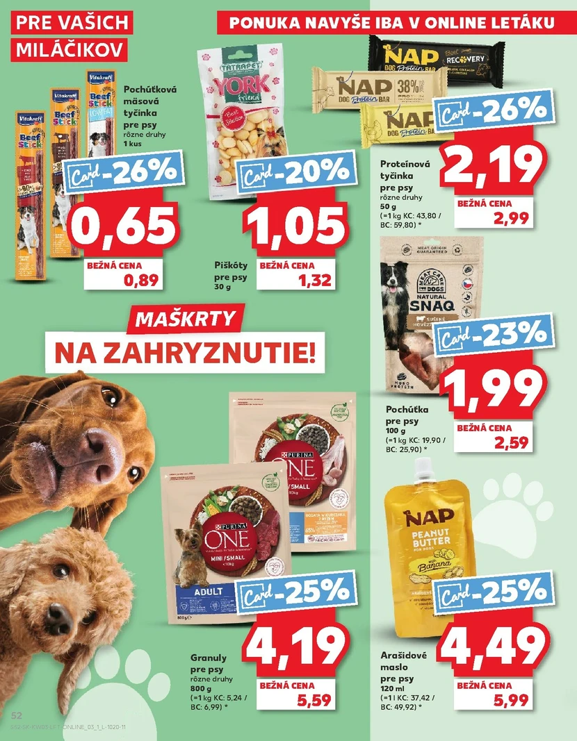 Page 52 of Aktuálny kaufland leták platný od štvrtka 15.01 do 21.01