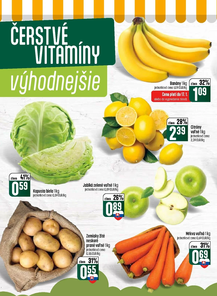 Page 2 of Aktuálny coop-jednota leták platný od štvrtka 15.01 do 21.01