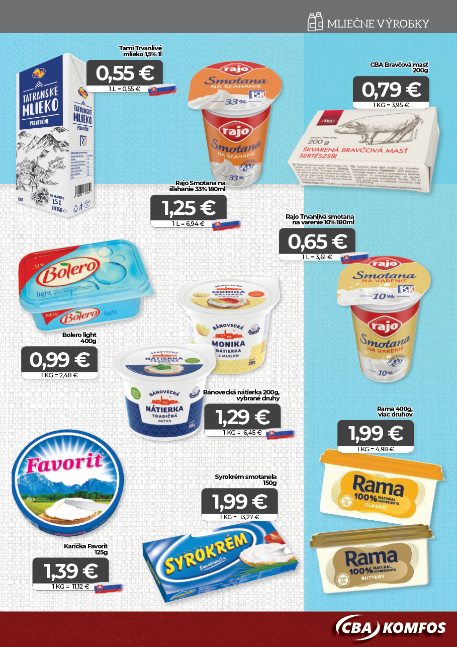 Page 5 of Aktuálny cba leták platný od piatka 23.01 do 03.02