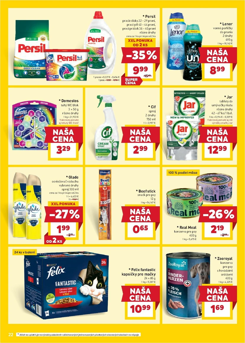 Page 22 of Aktuálny billa leták platný od stredy 14.01 do 20.01