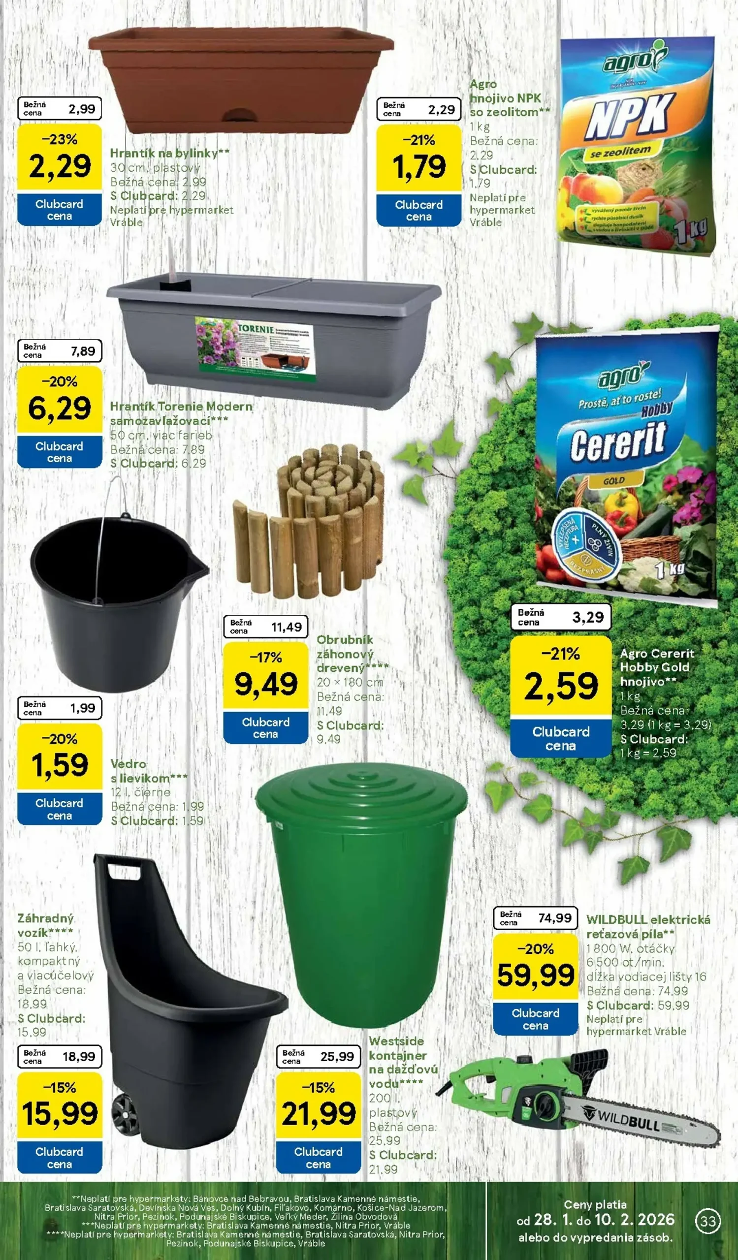 Page 33 of Aktuálny tesco leták platný od stredy 28.01 do 03.02