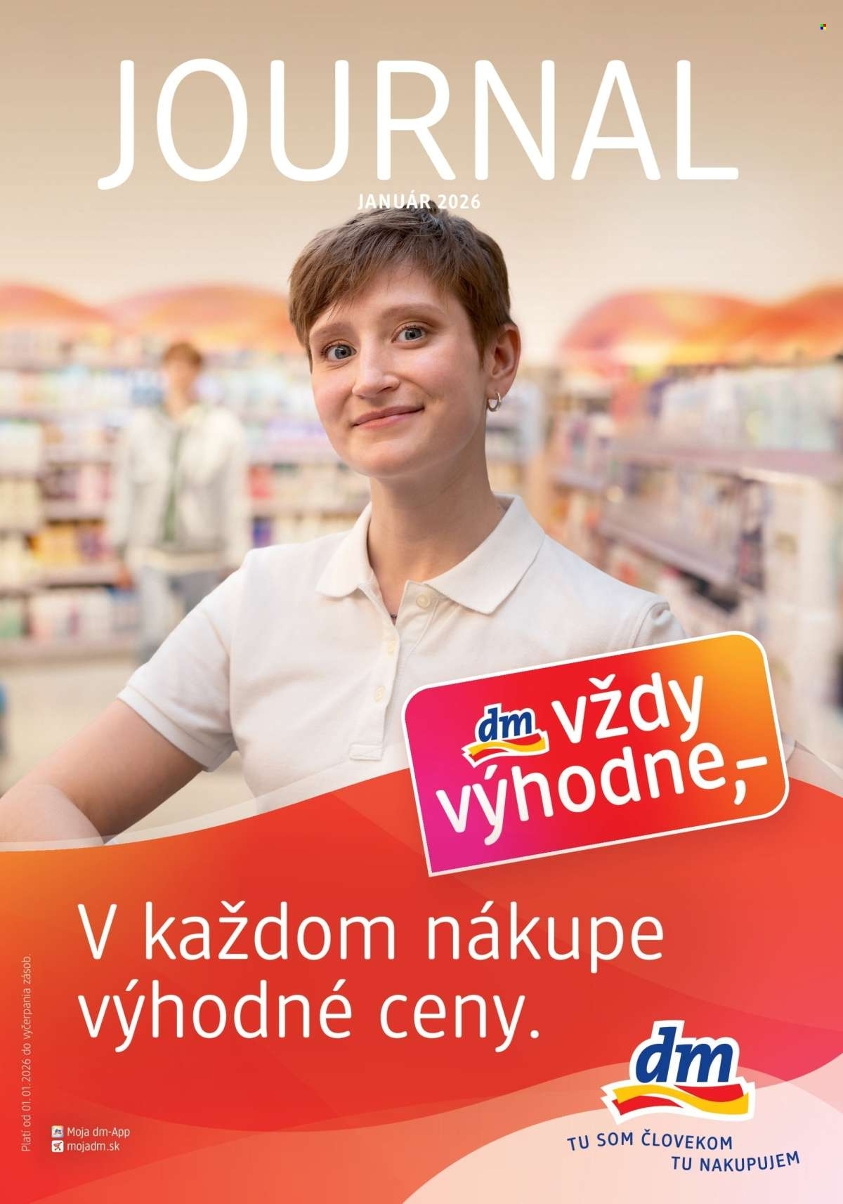 Page 1 of Aktuálny dm-drogerie leták platný od štvrtka 01.01 do 31.01