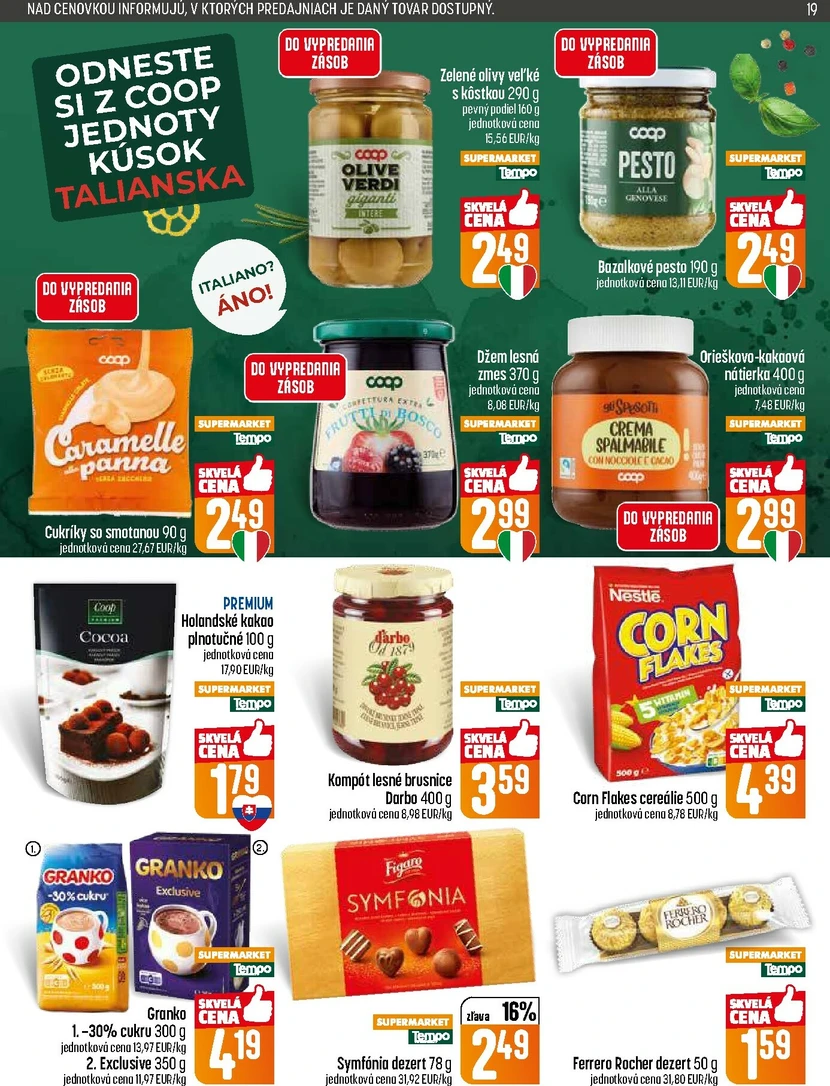 Page 19 of Aktuálny coop-jednota leták platný od štvrtka 15.01 do 21.01