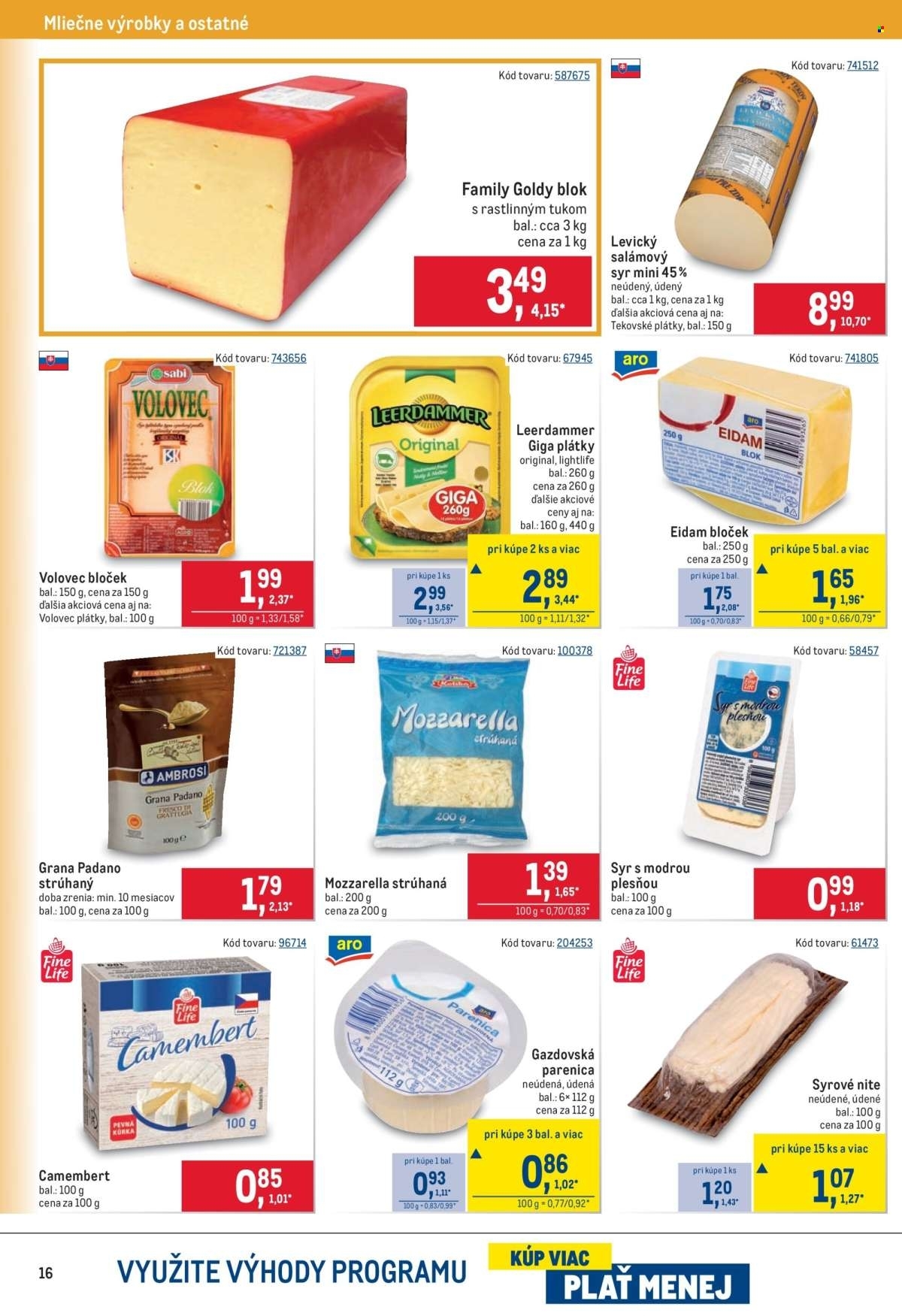 Page 16 of Aktuálny metro leták platný od stredy 14.01 do 27.01