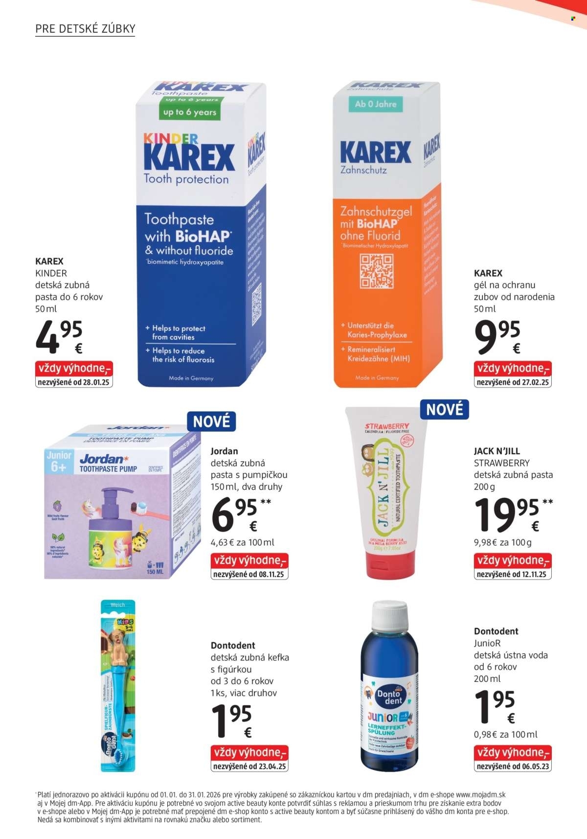 Page 20 of Aktuálny dm-drogerie leták platný od štvrtka 01.01 do 31.01