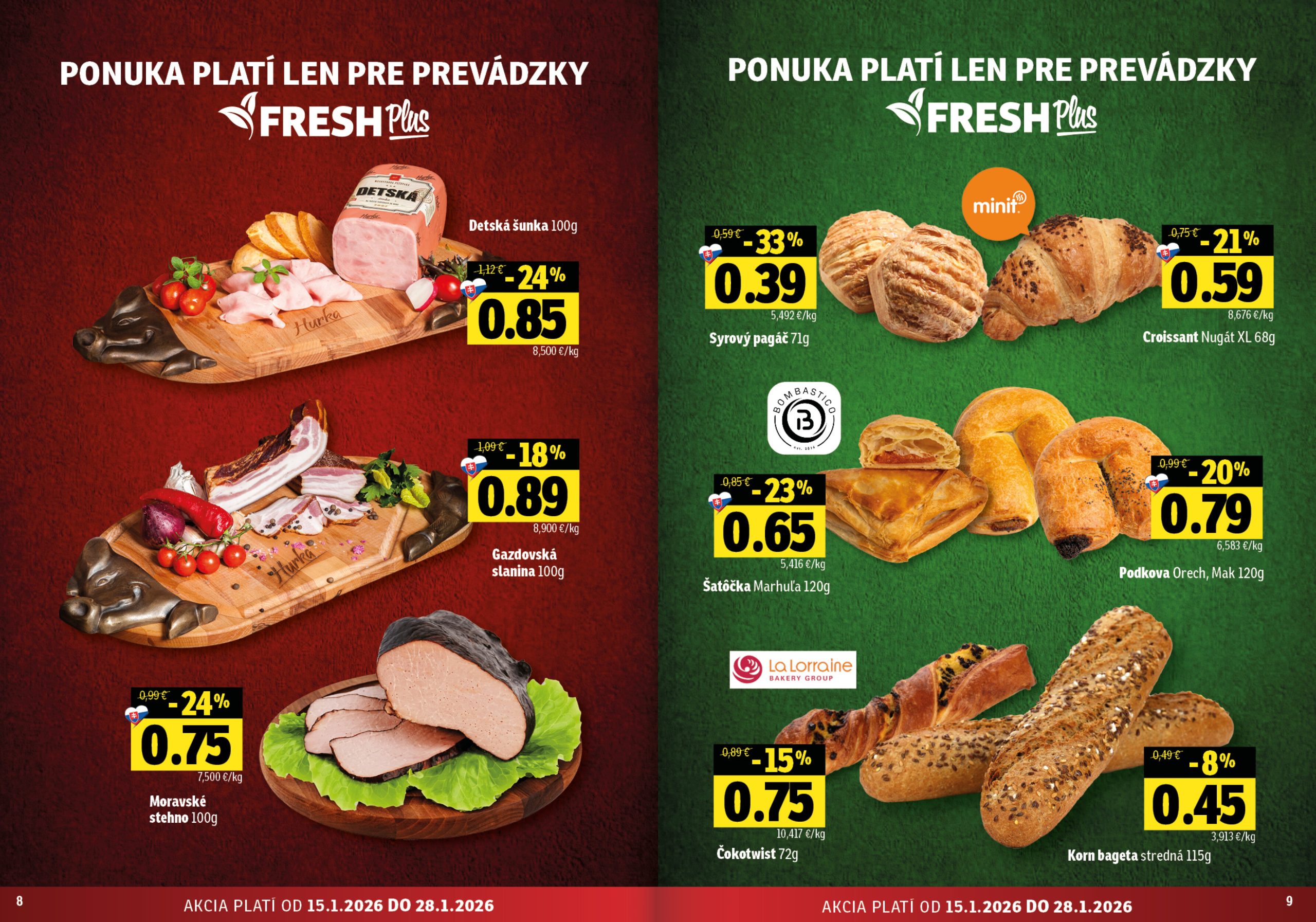 Page 5 of Aktuálny fresh leták platný od štvrtka 15.01 do 28.01