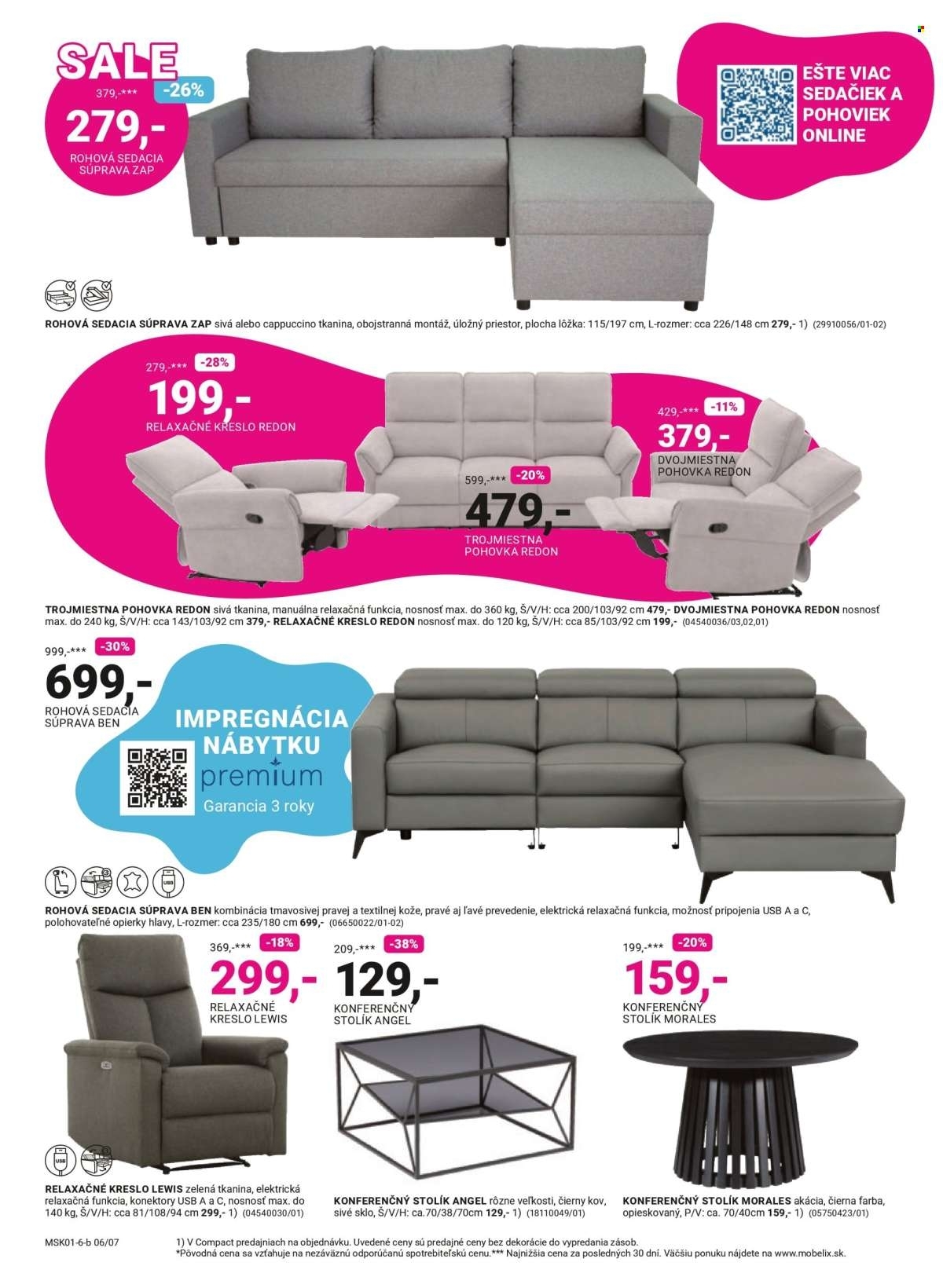 Page 6 of Aktuálny mobelix leták platný od pondelka 12.01 do 08.02