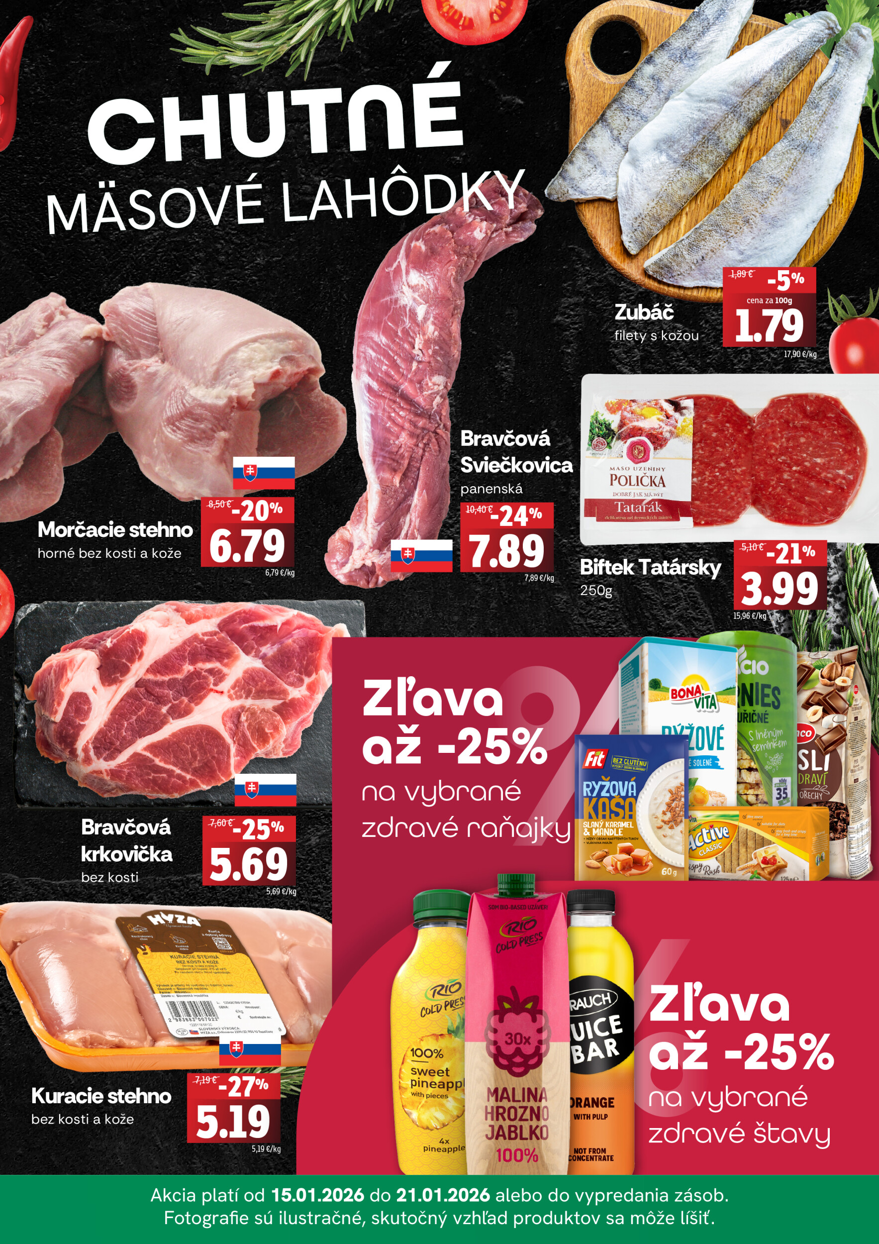 Page 2 of Aktuálny fresh leták platný od štvrtka 15.01 do 21.01