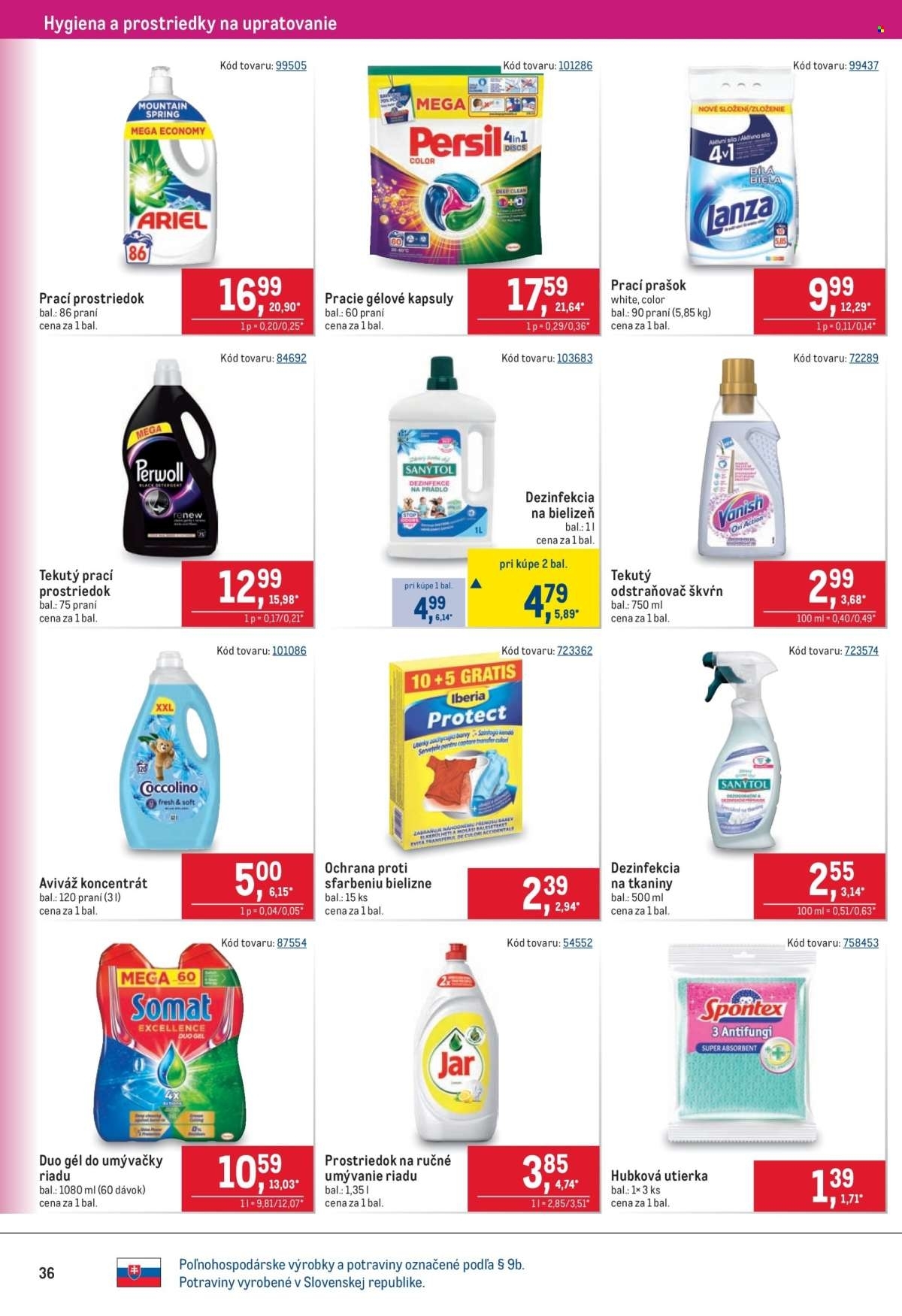 Page 36 of Aktuálny metro leták platný od stredy 14.01 do 27.01