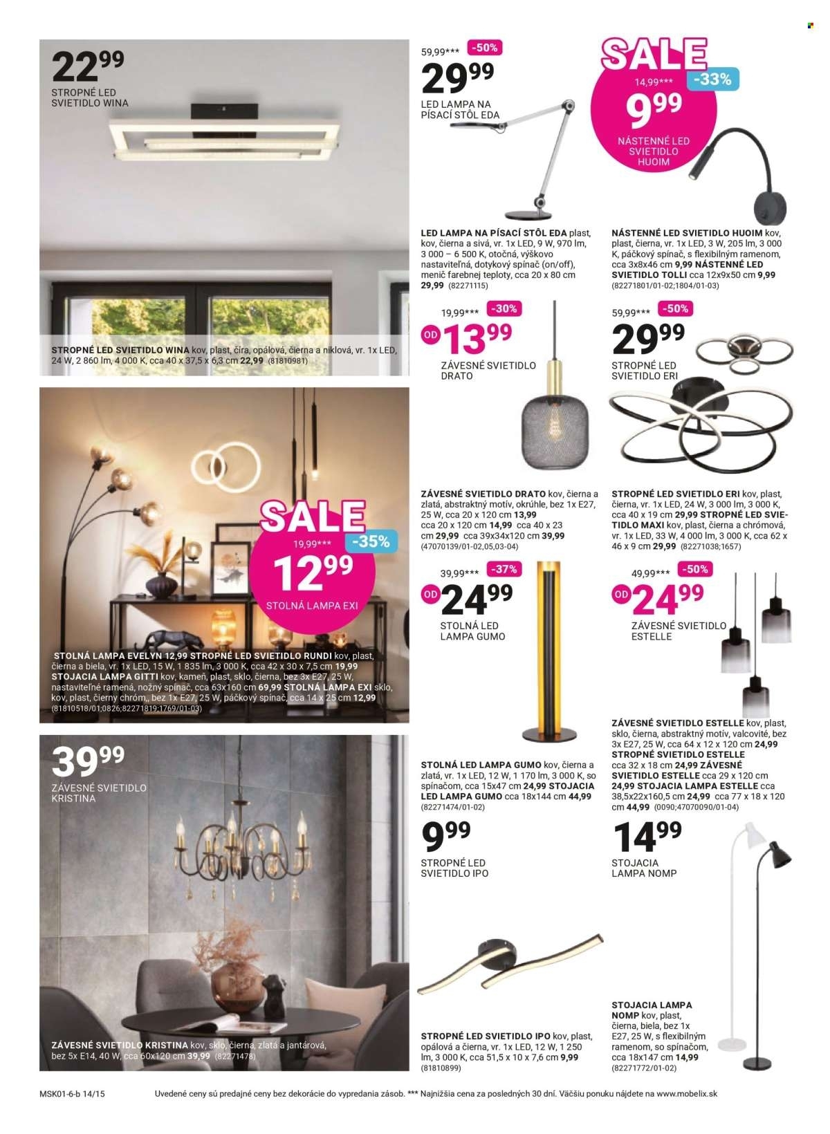 Page 14 of Aktuálny mobelix leták platný od pondelka 12.01 do 08.02