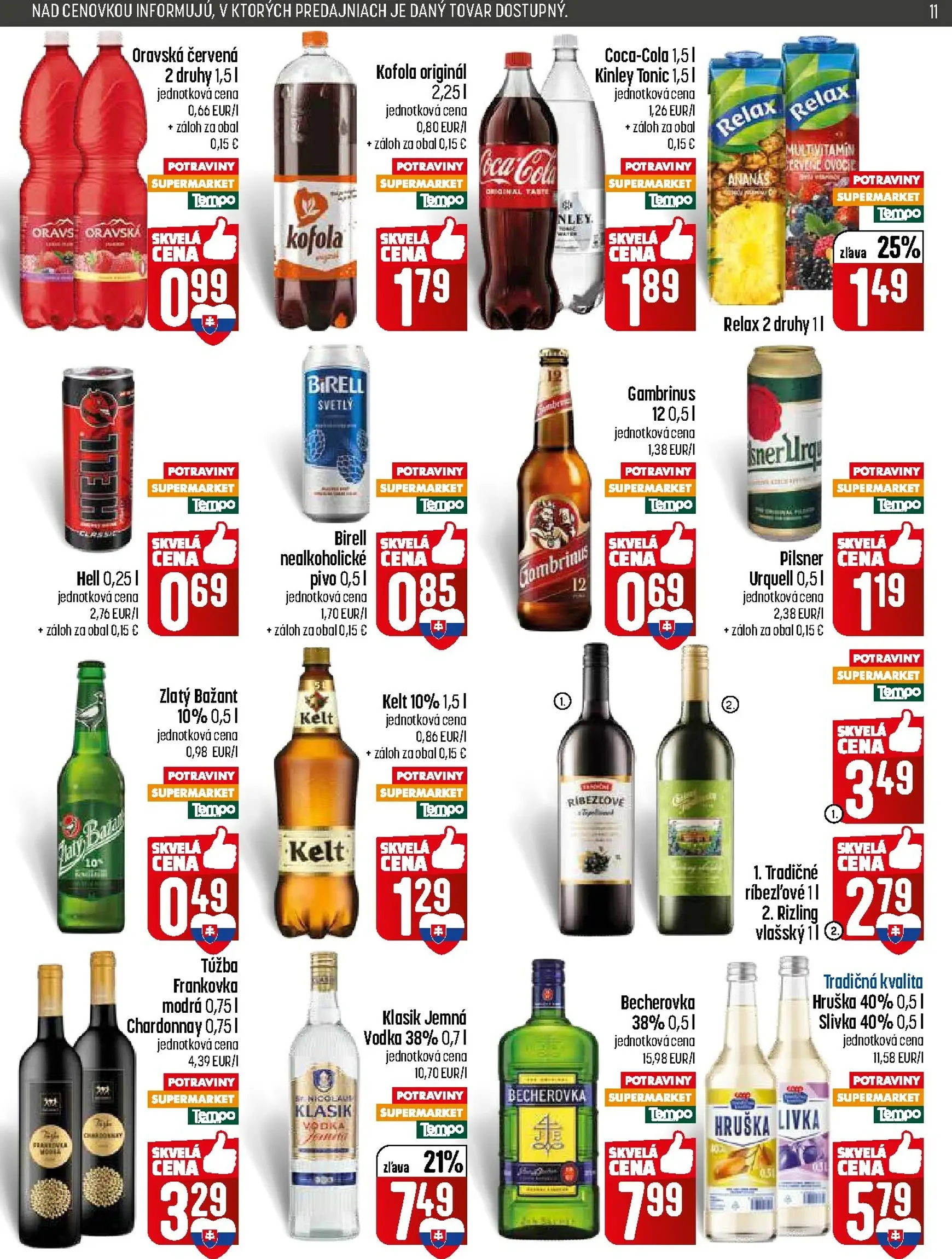 Page 11 of Aktuálny coop-jednota leták platný od štvrtka 22.01 do 28.01