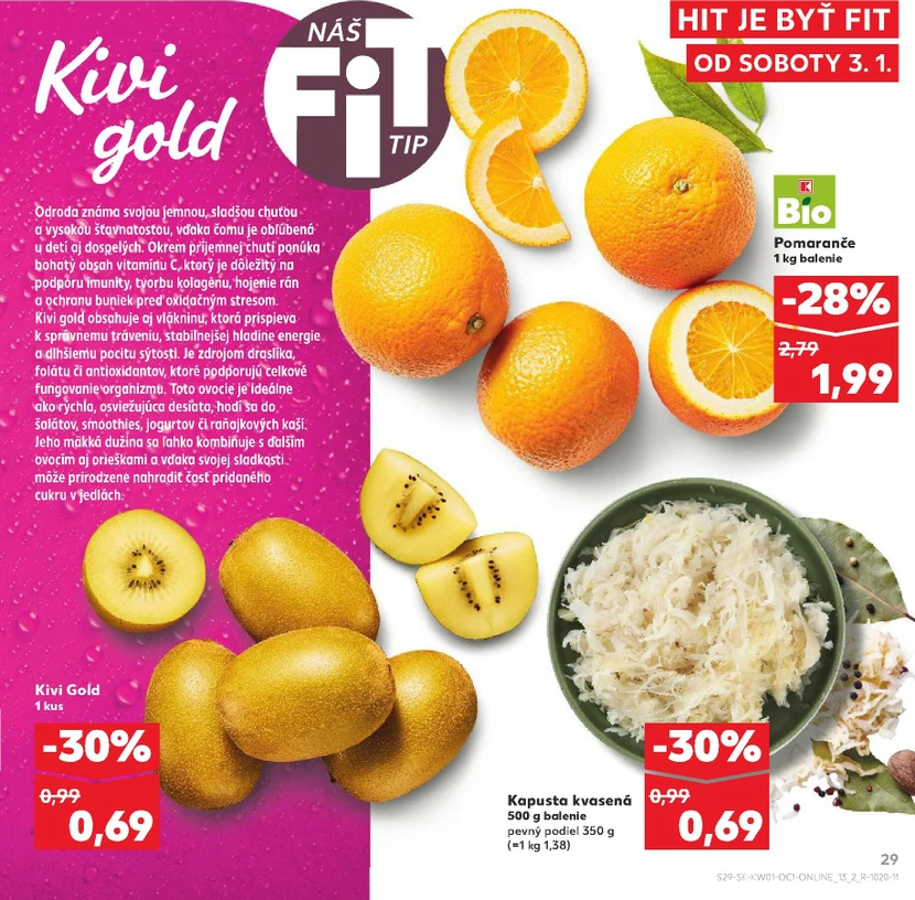Page 29 of Aktuálny kaufland leták platný od soboty 03.01 do 31.01