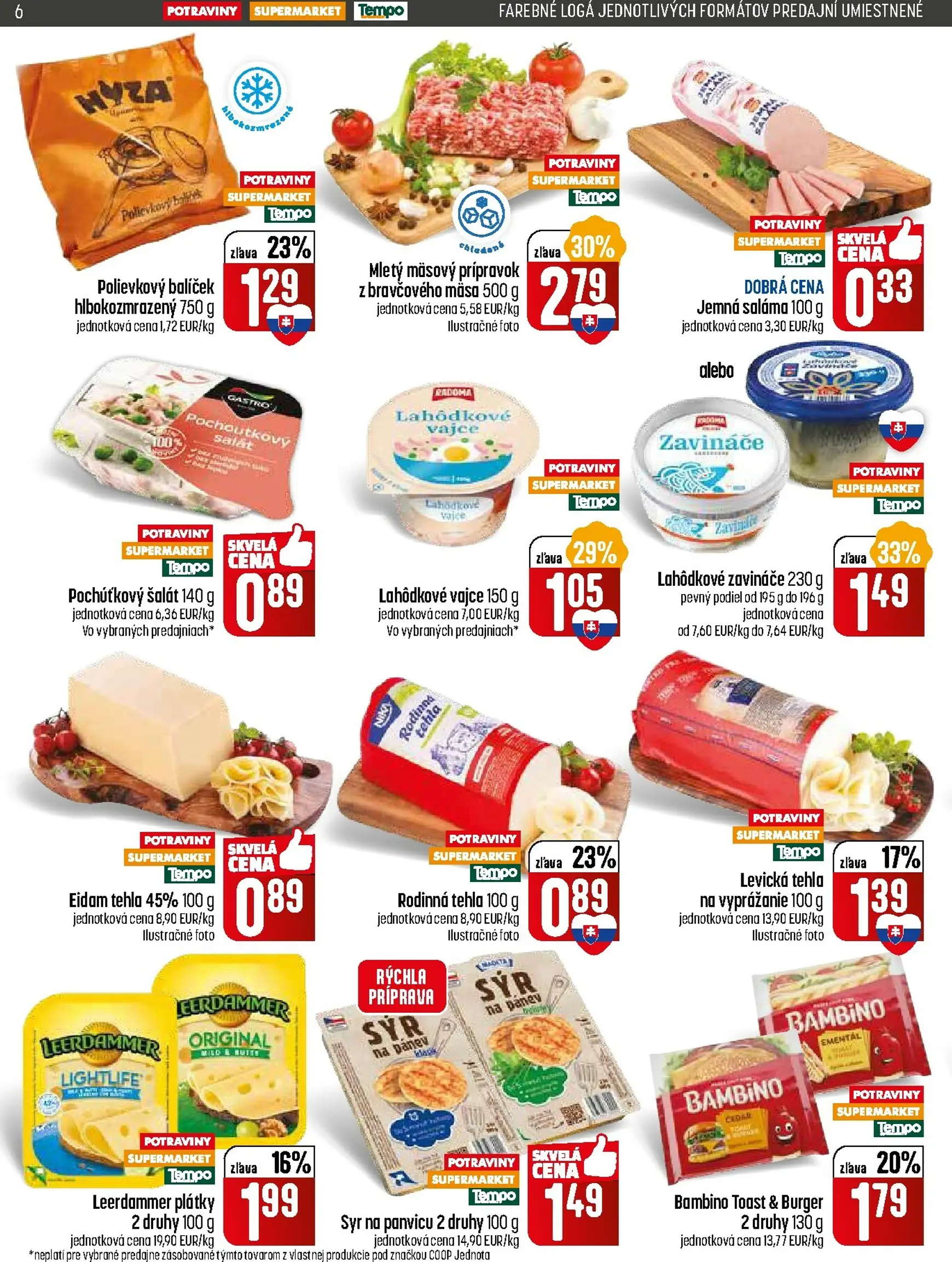 Page 6 of Aktuálny coop-jednota leták platný od štvrtka 22.01 do 28.01