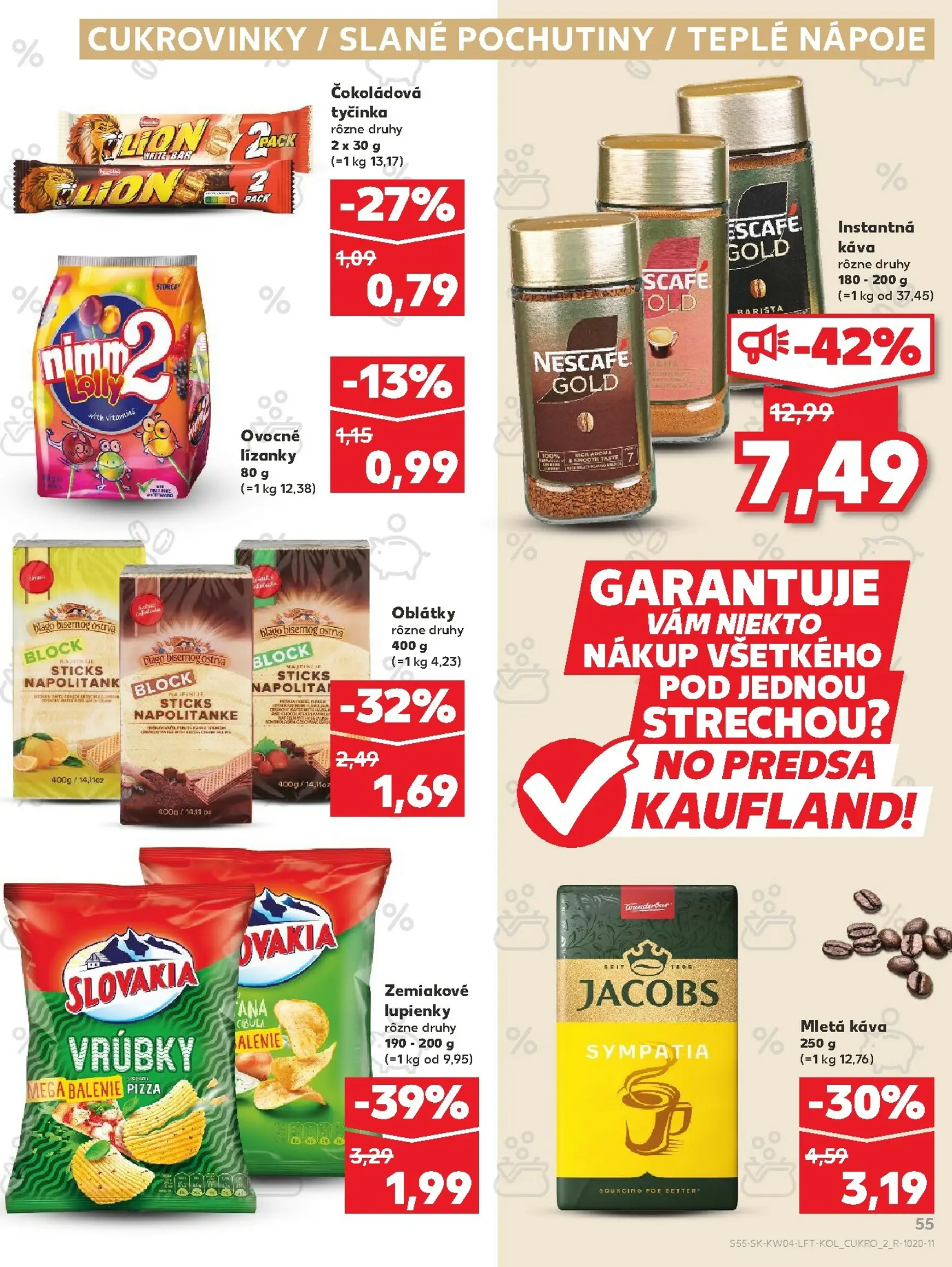 Page 55 of Aktuálny kaufland leták platný od štvrtka 22.01 do 28.01