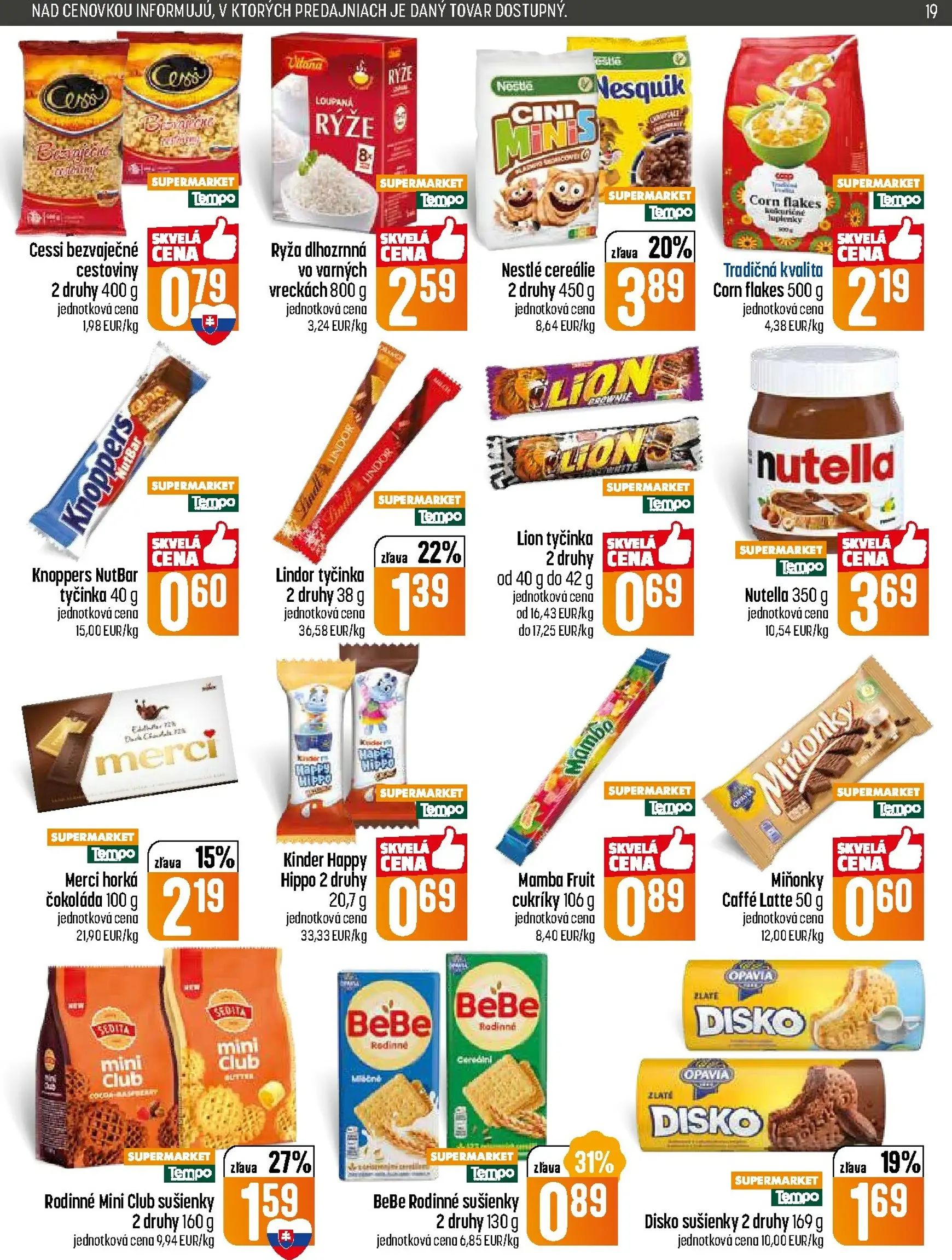 Page 19 of Aktuálny coop-jednota leták platný od štvrtka 22.01 do 28.01