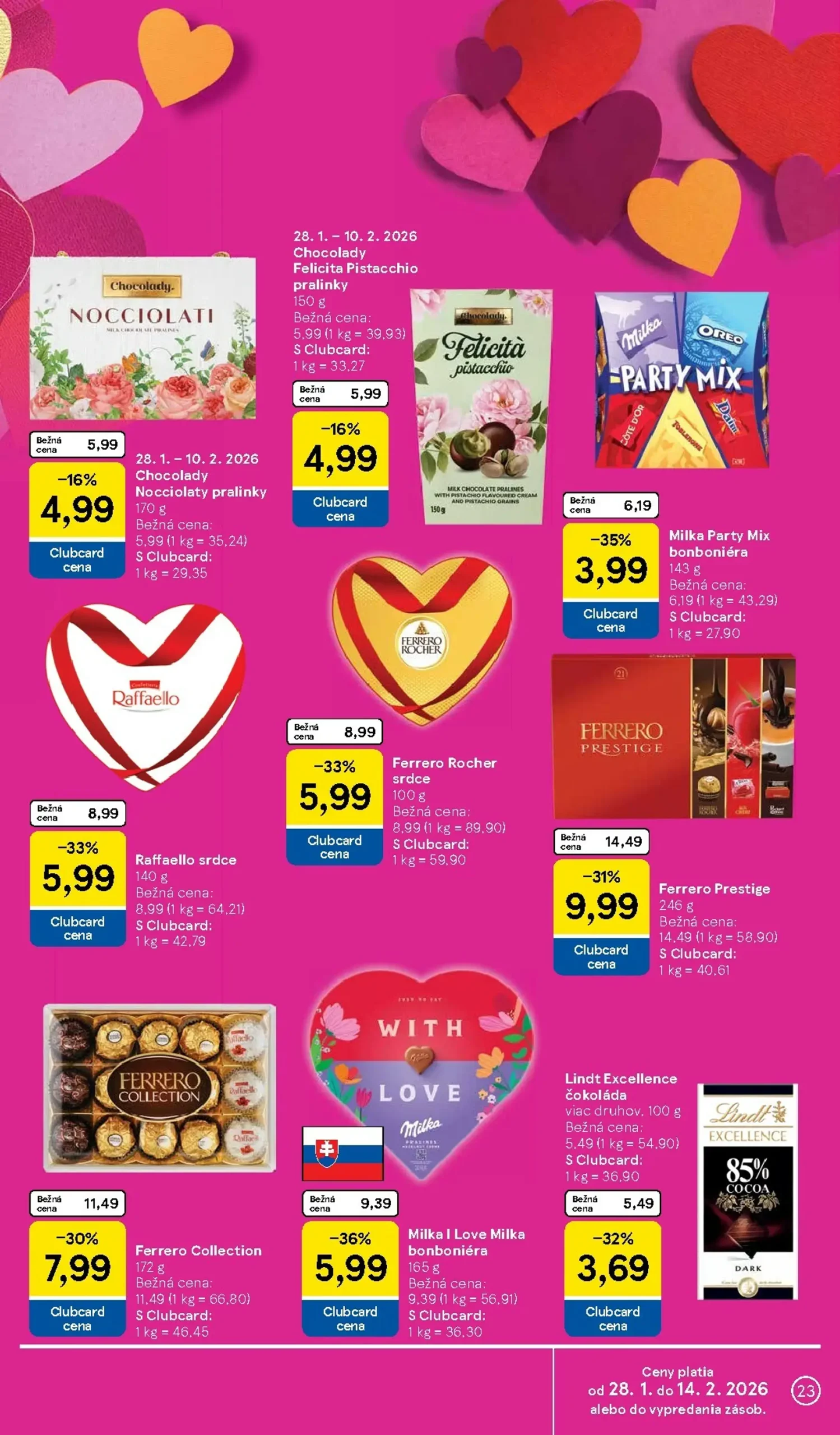 Page 23 of Aktuálny tesco leták platný od stredy 28.01 do 03.02