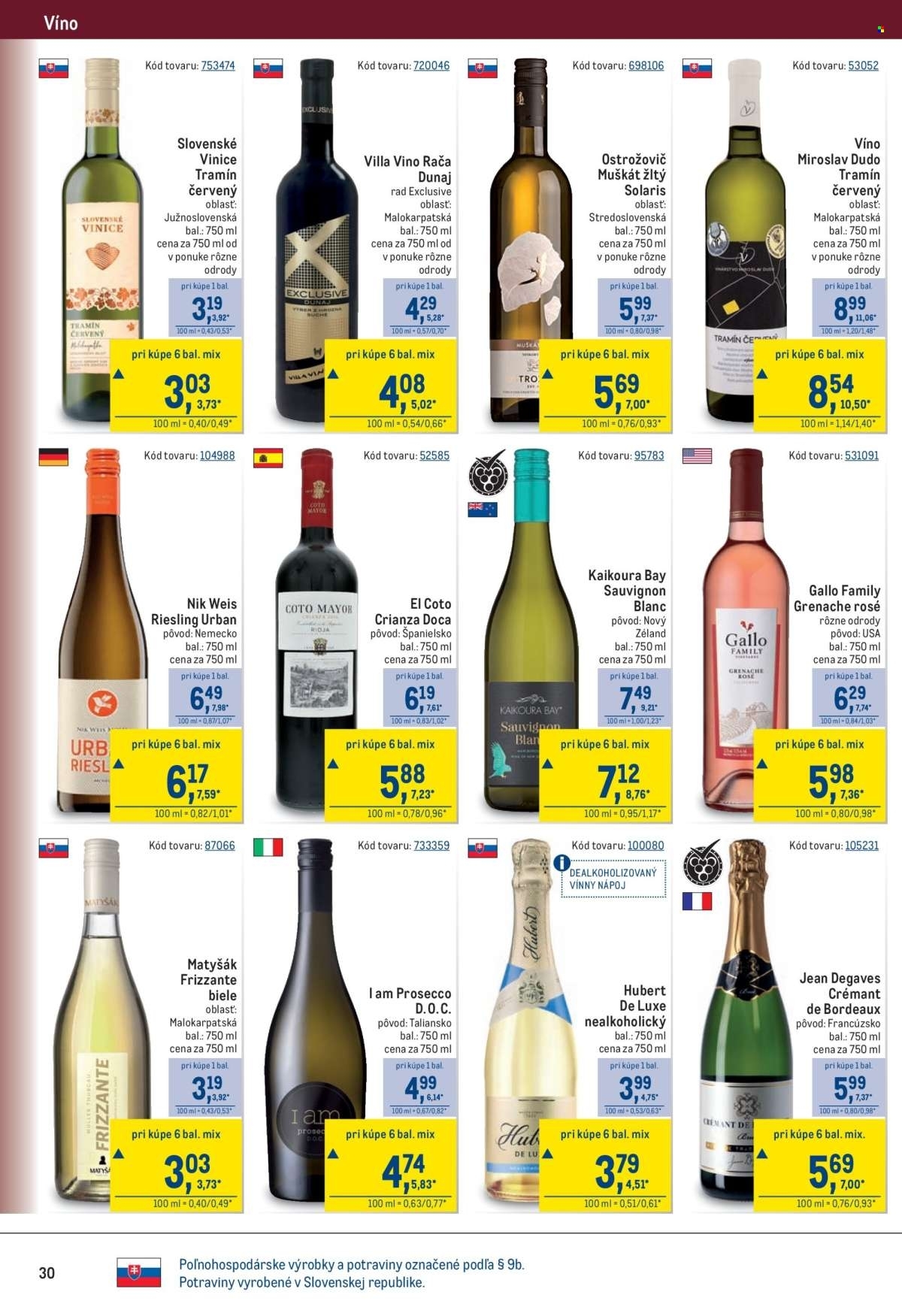 Page 30 of Aktuálny metro leták platný od stredy 14.01 do 27.01