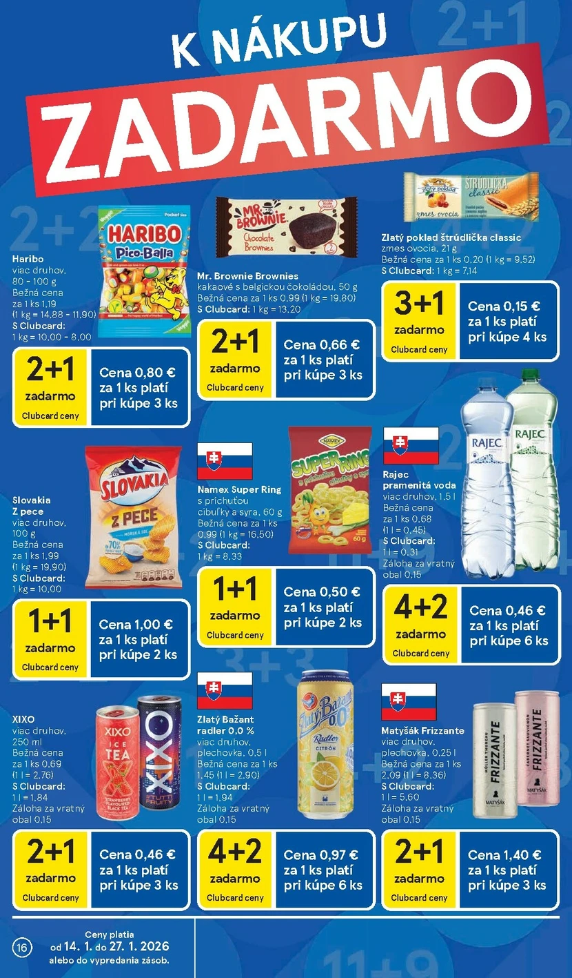 Page 16 of Aktuálny tesco leták platný od stredy 14.01 do 20.01