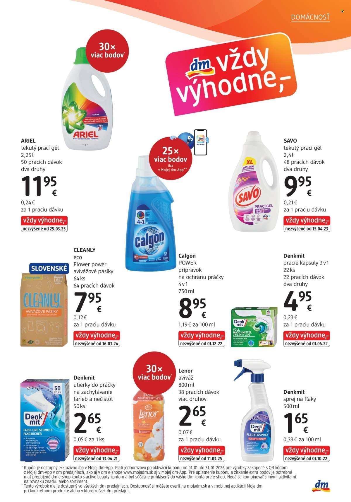 Page 29 of Aktuálny dm-drogerie leták platný od štvrtka 01.01 do 31.01