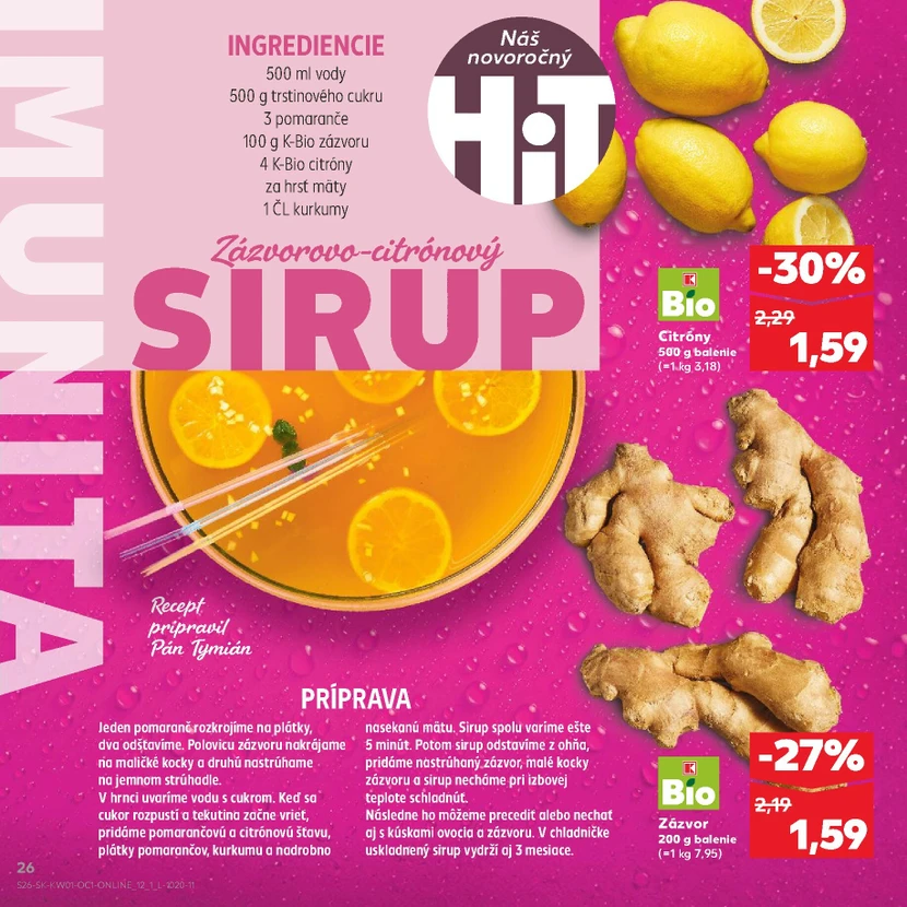 Page 26 of Aktuálny kaufland leták platný od soboty 03.01 do 31.01