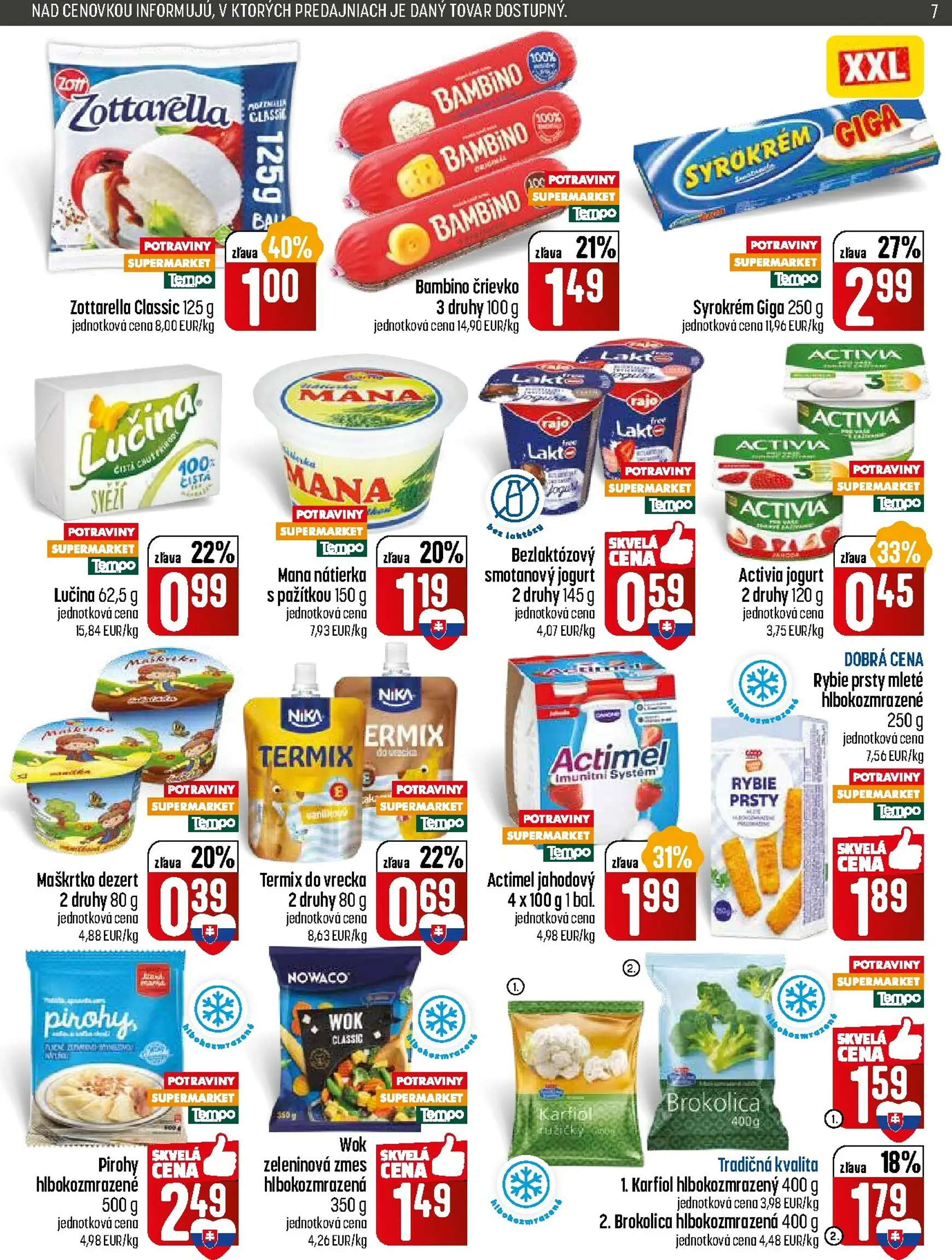Page 7 of Aktuálny coop-jednota leták platný od štvrtka 22.01 do 28.01
