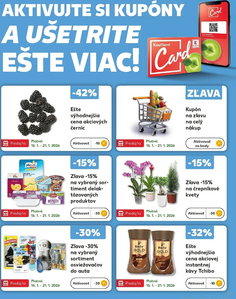 Page 37 of Aktuálny kaufland leták platný od štvrtka 15.01 do 21.01