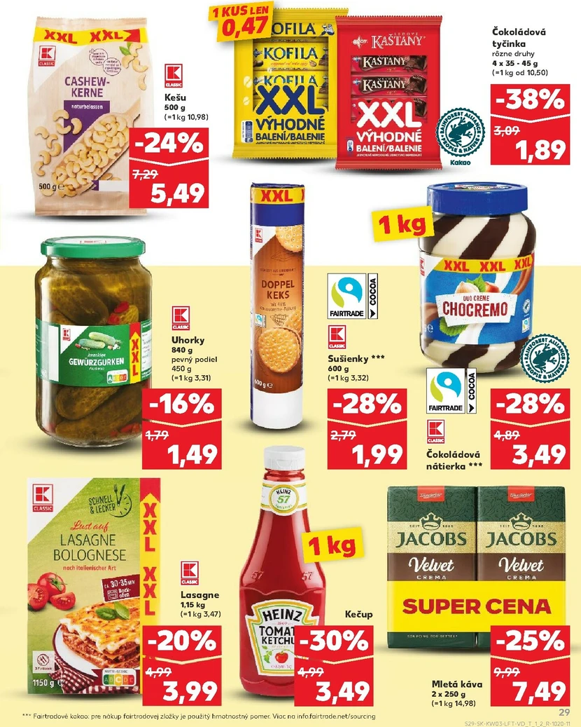 Page 29 of Aktuálny kaufland leták platný od štvrtka 15.01 do 21.01