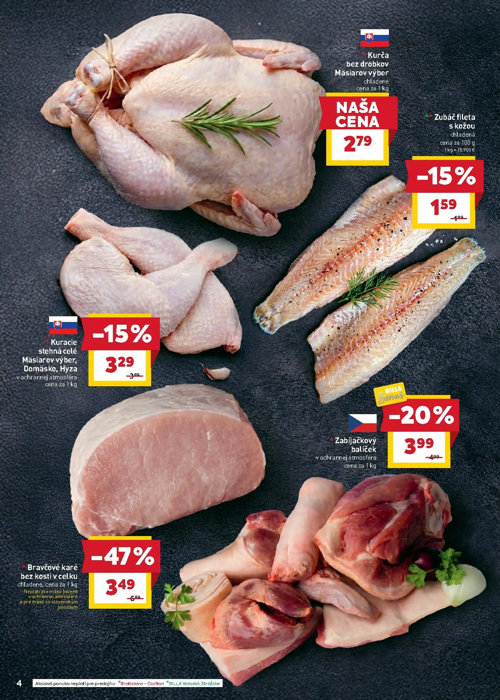 Page 4 of Aktuálny billa leták platný od stredy 28.01 do 03.02