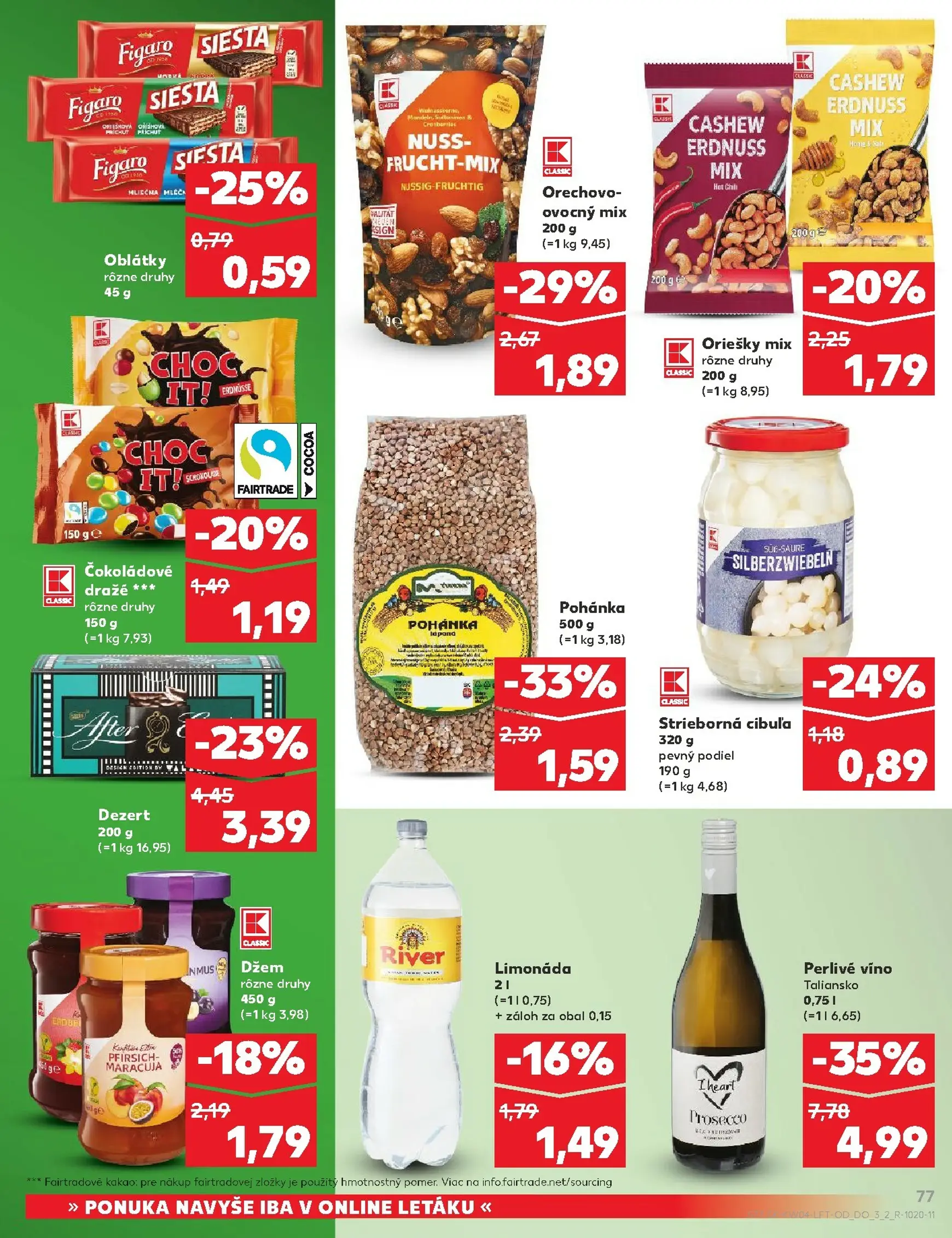 Page 77 of Aktuálny kaufland leták platný od štvrtka 22.01 do 28.01