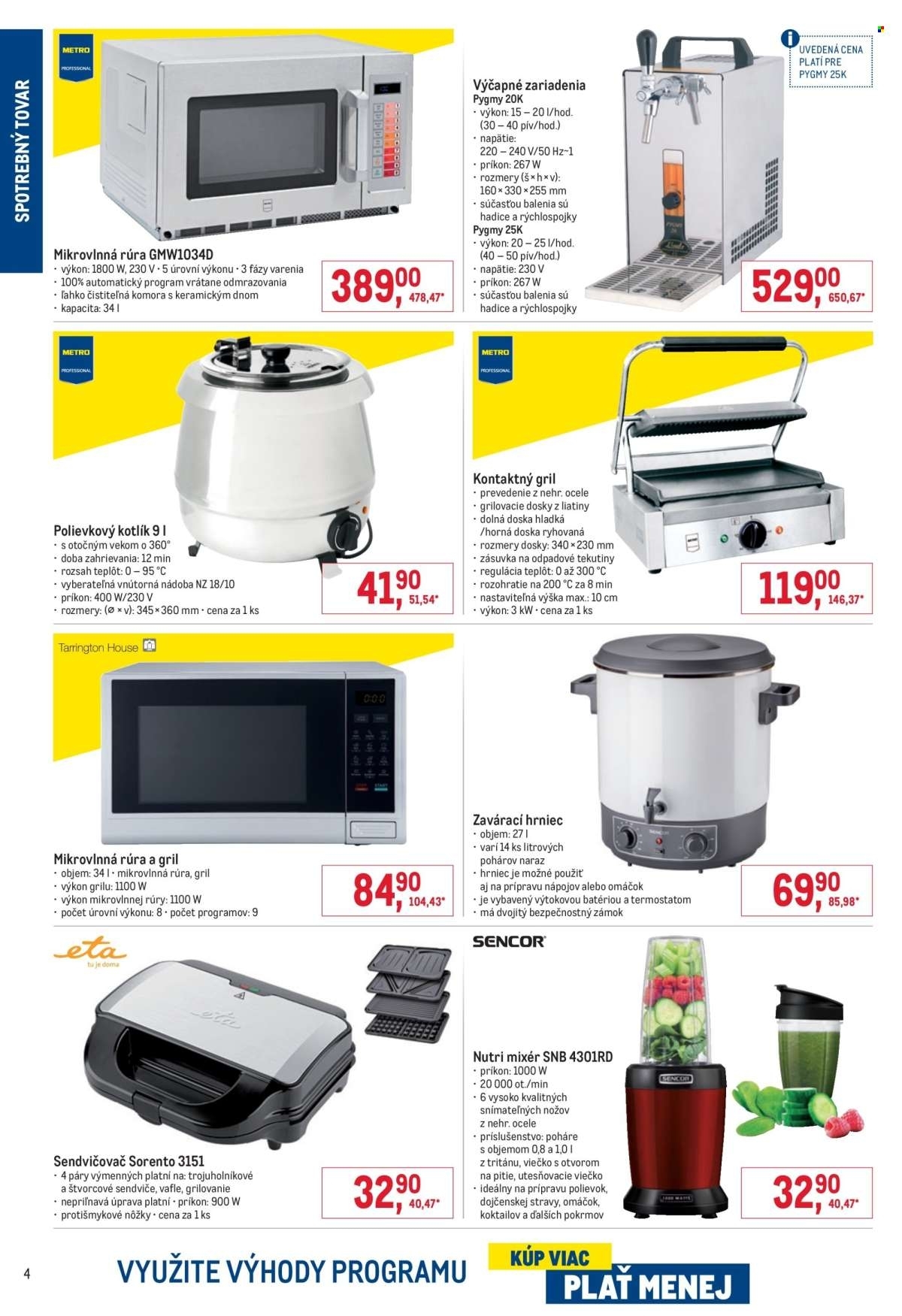 Page 4 of Aktuálny metro leták platný od stredy 14.01 do 27.01