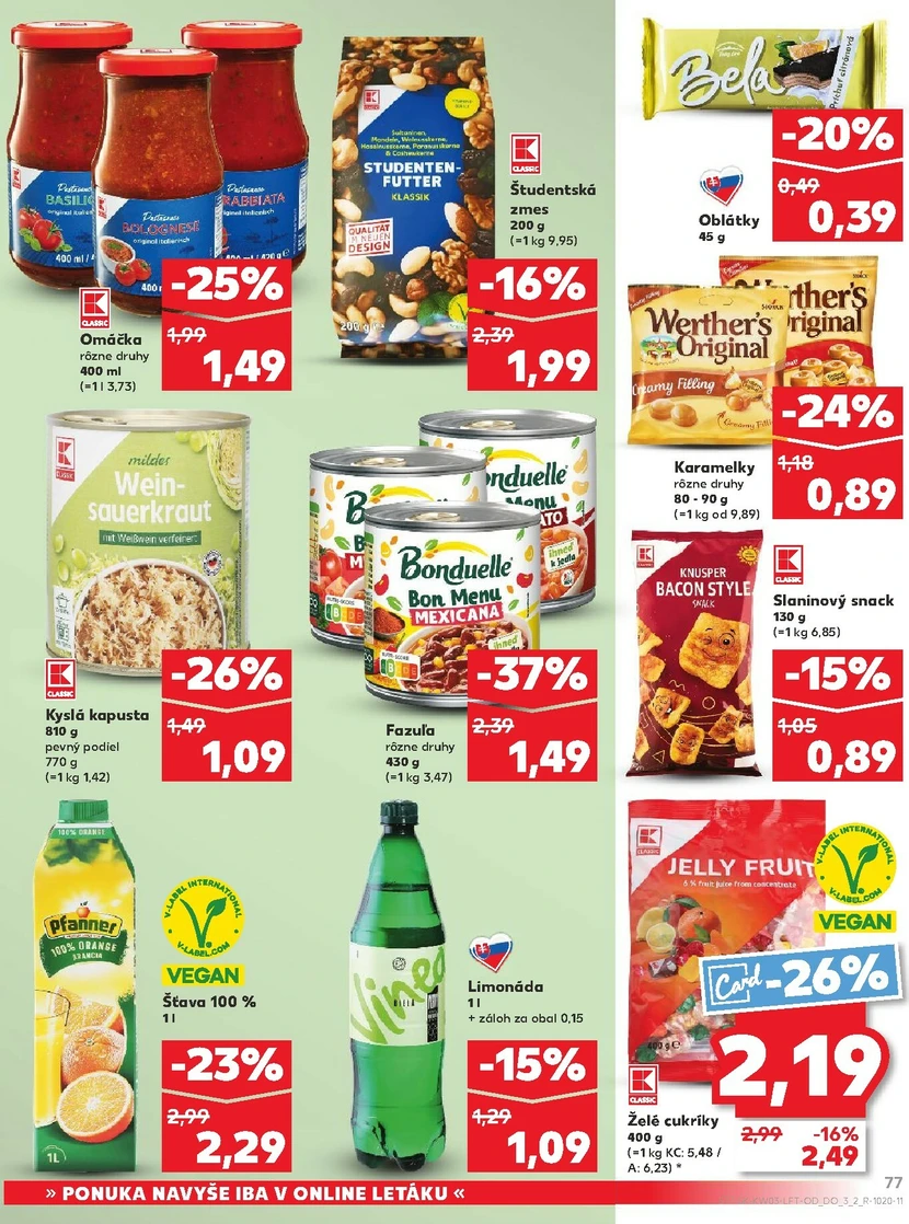 Page 77 of Aktuálny kaufland leták platný od štvrtka 15.01 do 21.01