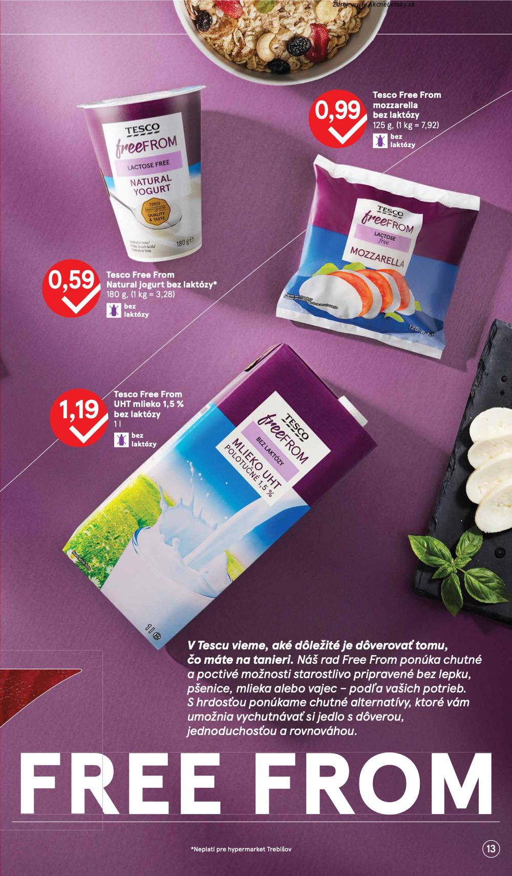 Page 13 of Aktuálny tesco leták platný od stredy 07.01 do 03.02