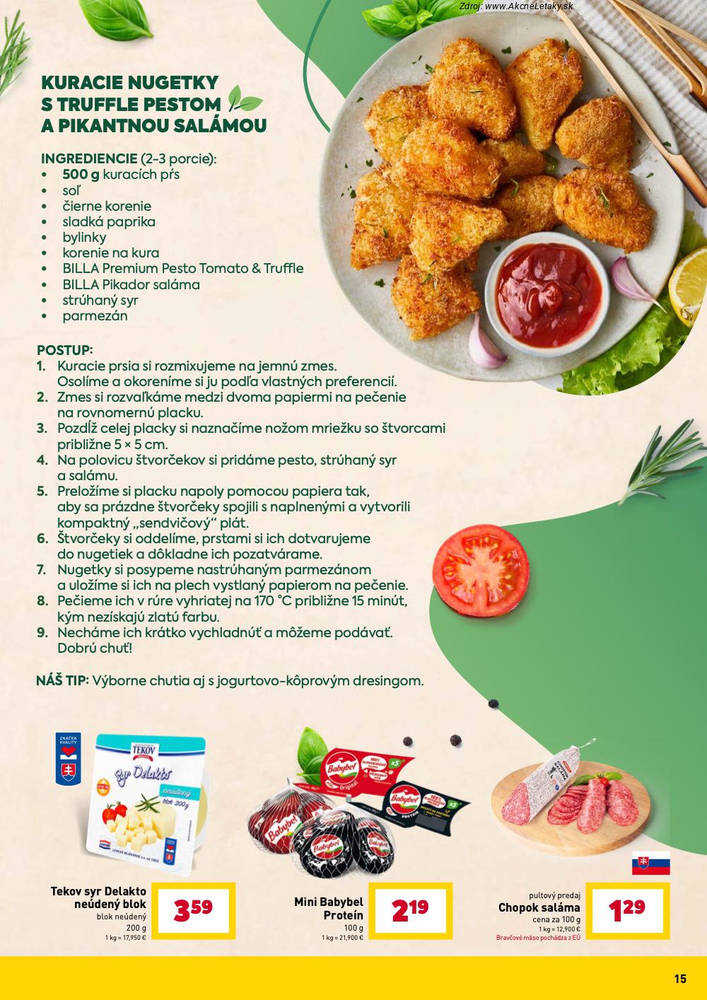 Page 15 of Aktuálny billa leták platný od piatka 02.01 do 27.01