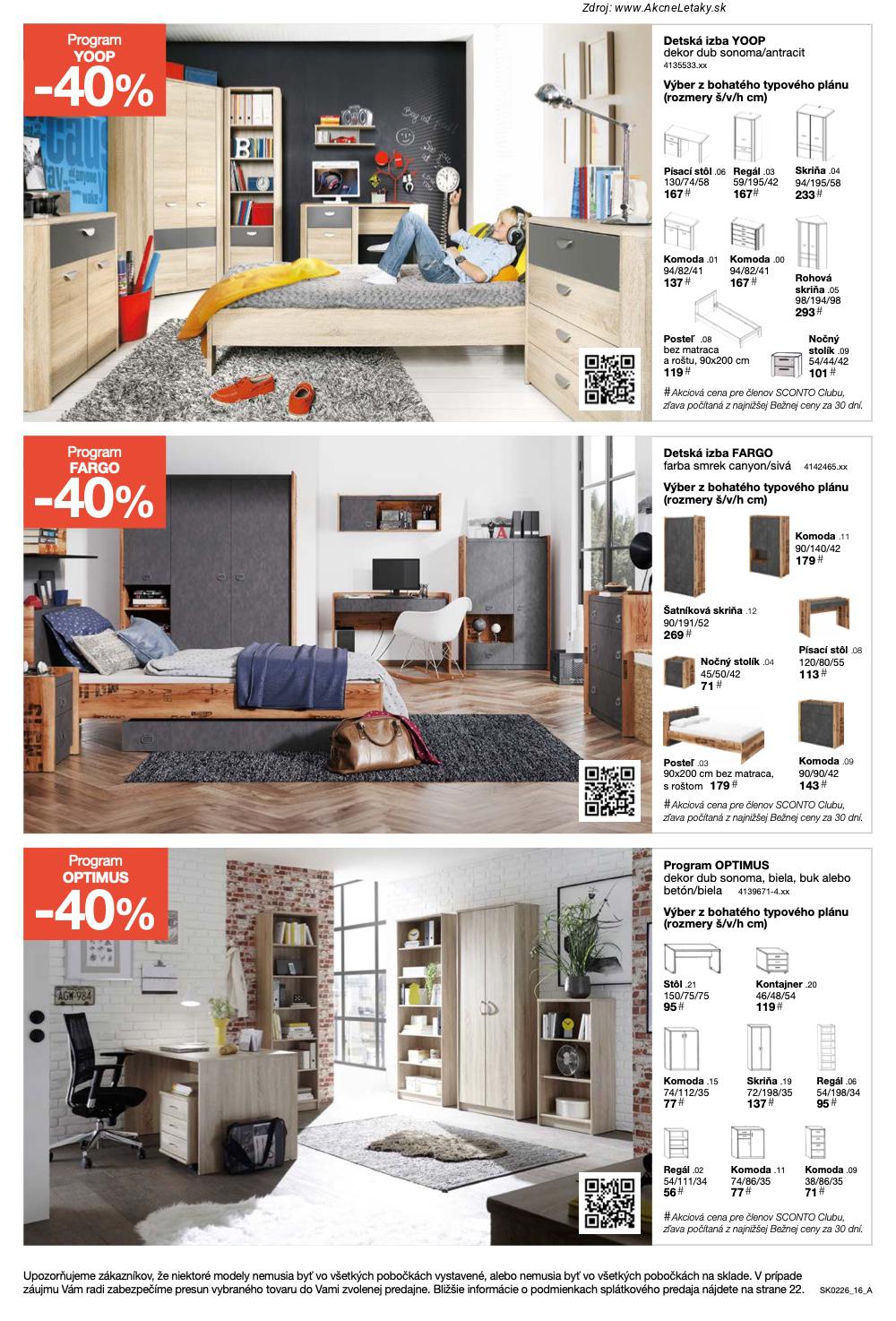 Page 16 of Aktuálny sconto-nabytok leták platný od stredy 21.01 do 10.02