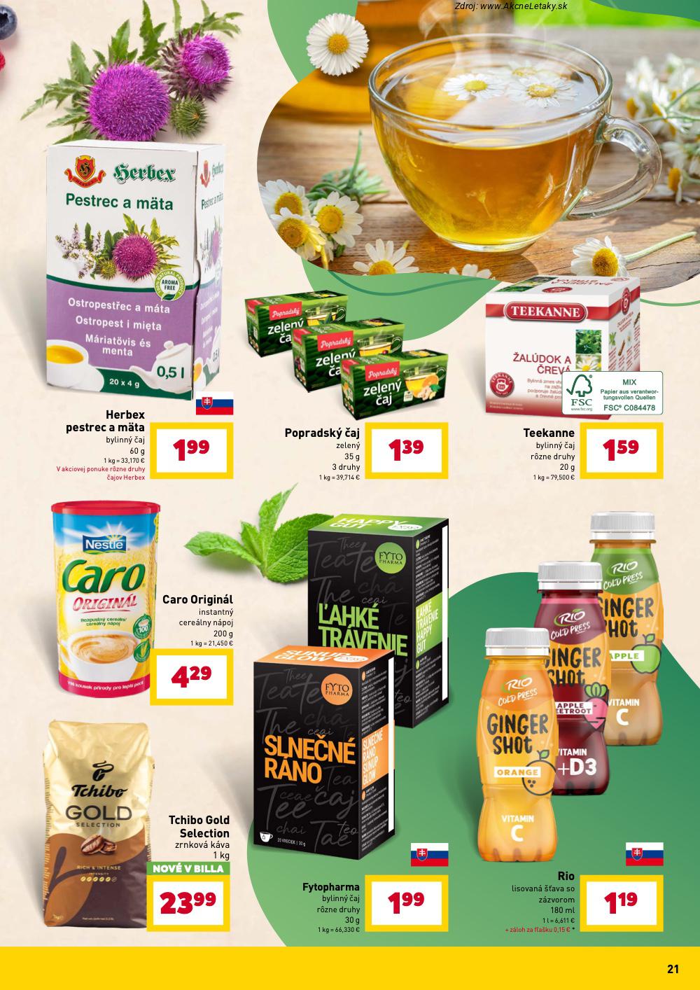 Page 21 of Aktuálny billa leták platný od piatka 02.01 do 27.01