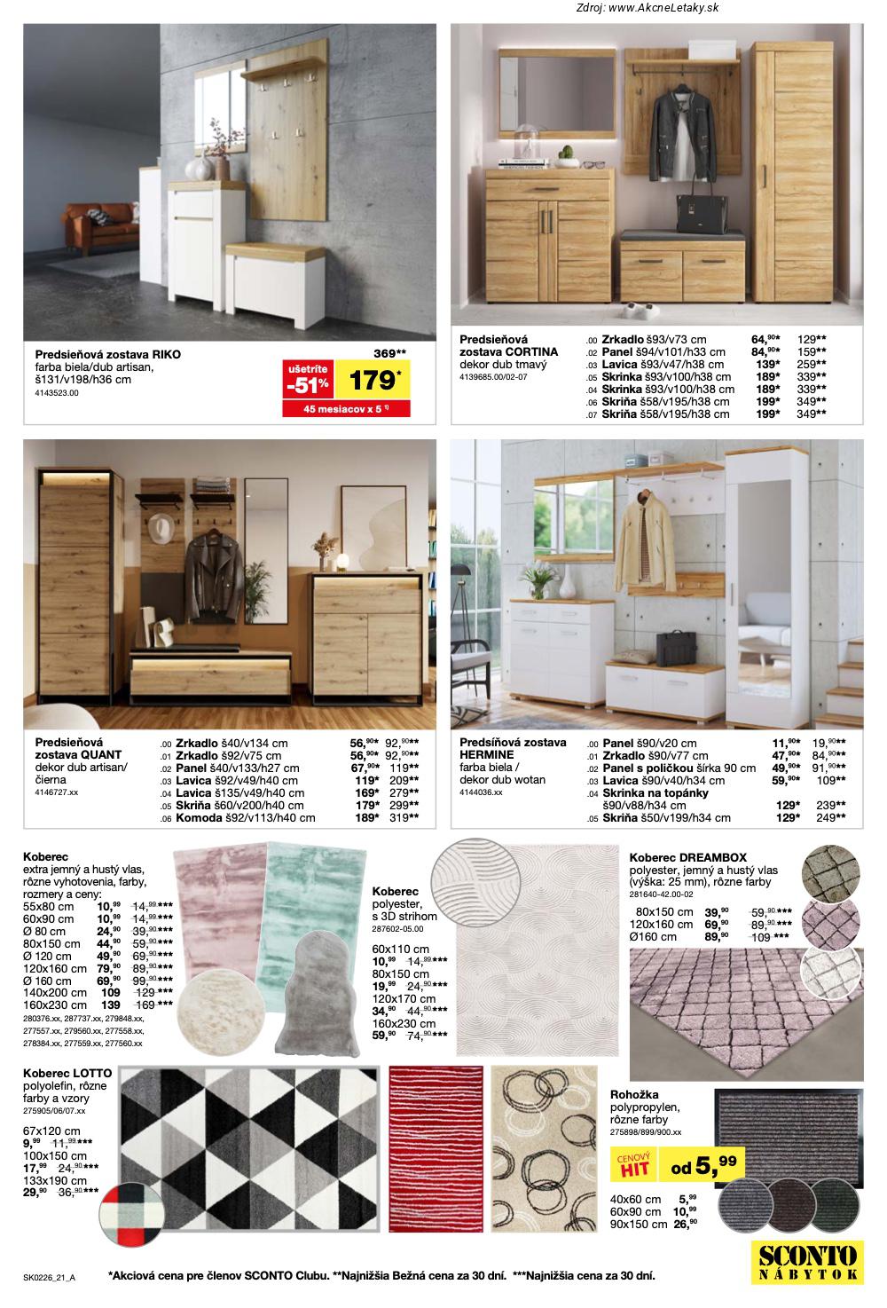 Page 21 of Aktuálny sconto-nabytok leták platný od stredy 21.01 do 10.02