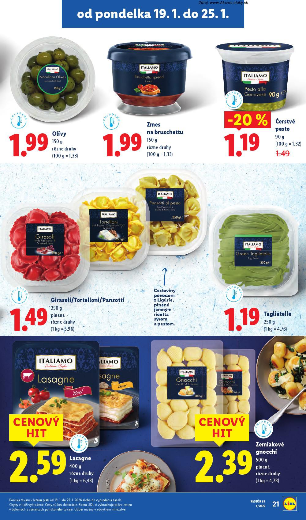 Page 25 of Aktuálny lidl leták platný od pondelka 19.01 do 25.01