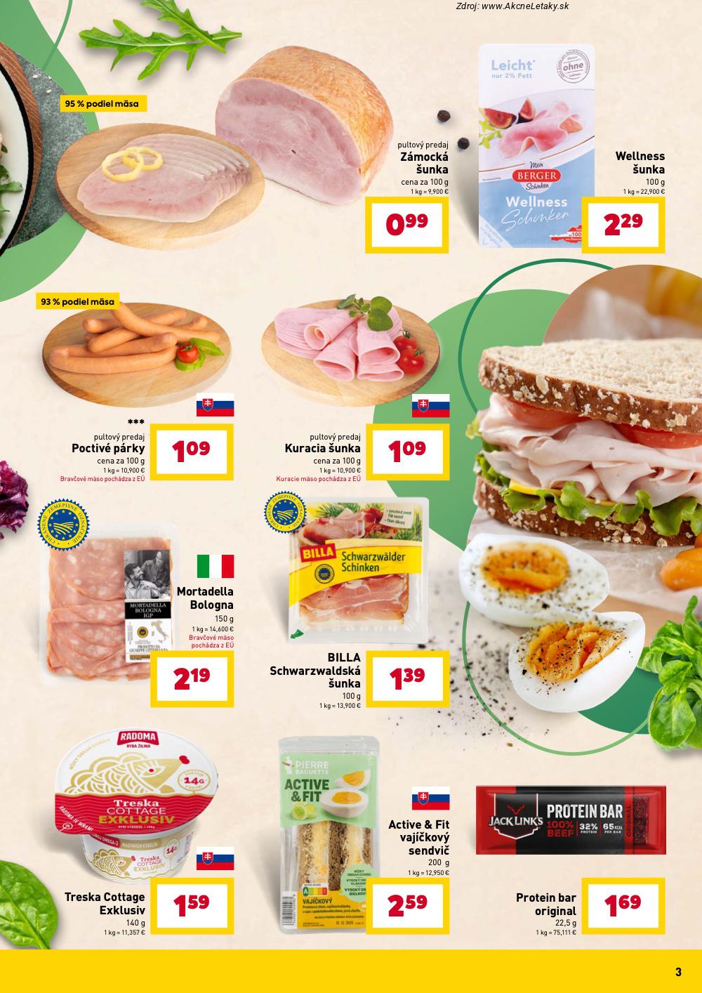 Page 3 of Aktuálny billa leták platný od piatka 02.01 do 27.01