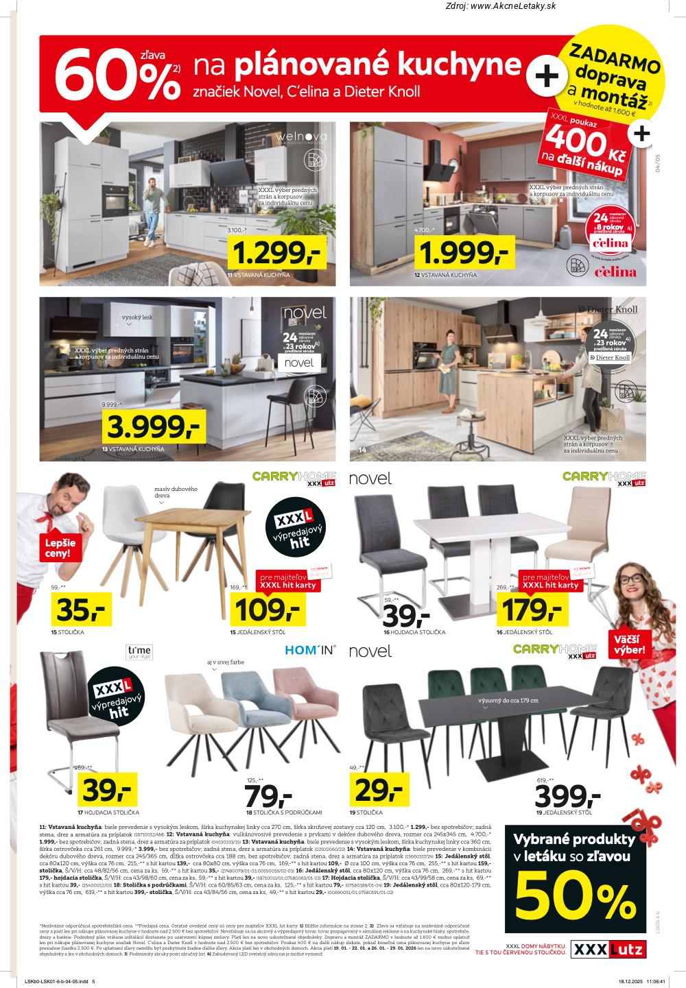 Page 5 of Aktuálny xxxlutz leták platný od pondelka 19.01 do 01.02